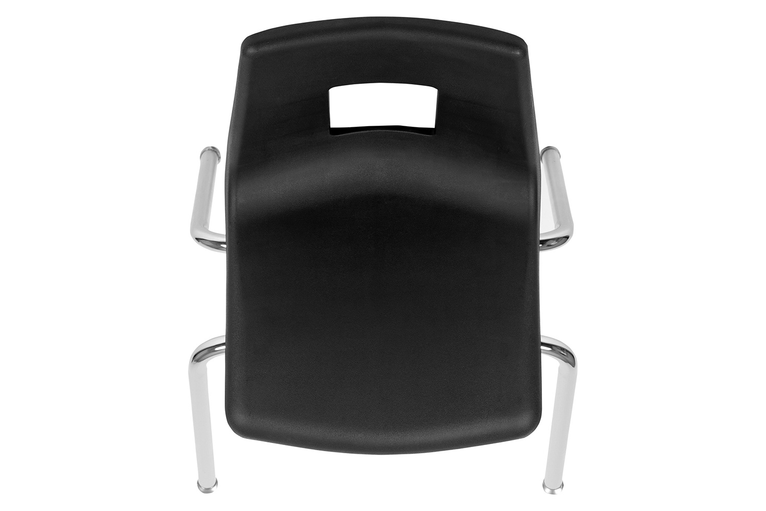 BLNK™ Mickey Advantage Student Stack School Chair - Black, 18"H