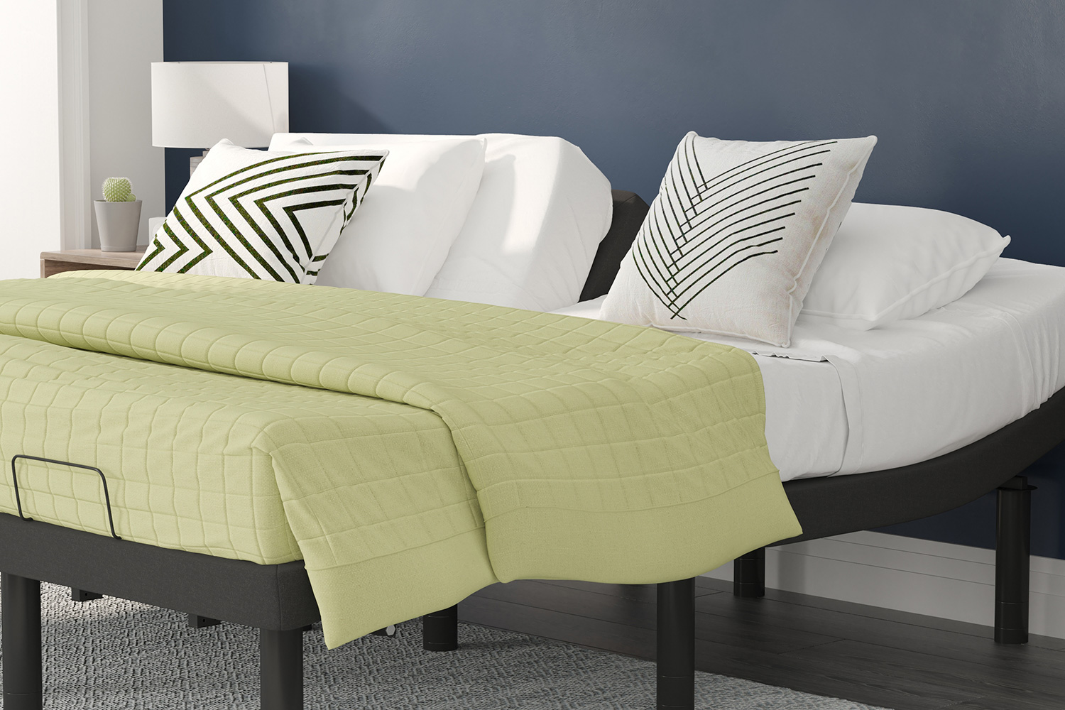 BLNK Selene Adjustable Upholstered Bed Base - Twin Size