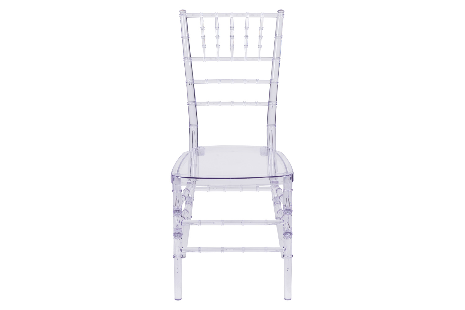 BLNK™ Flash Elegance Chiavari Stacking Chair - Crystal Ice Blue