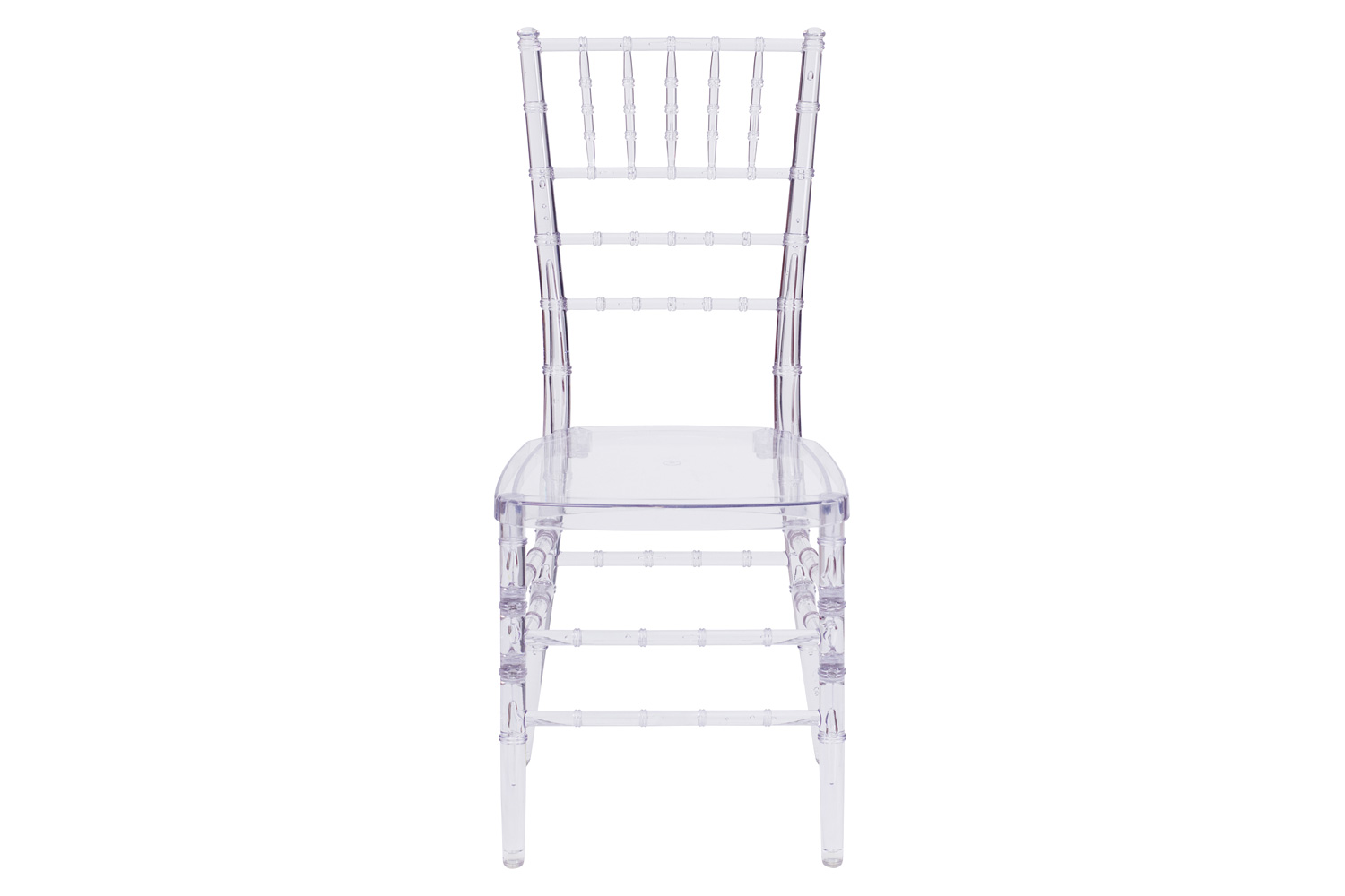 BLNK™ Flash Elegance Chiavari Stacking Chair - Crystal Ice