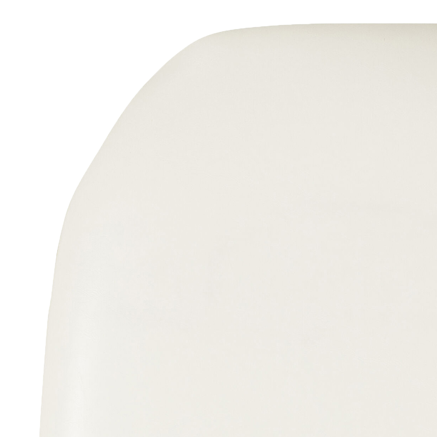 BLNK Louise Vinyl Hard Chiavari Chair Cushion - White