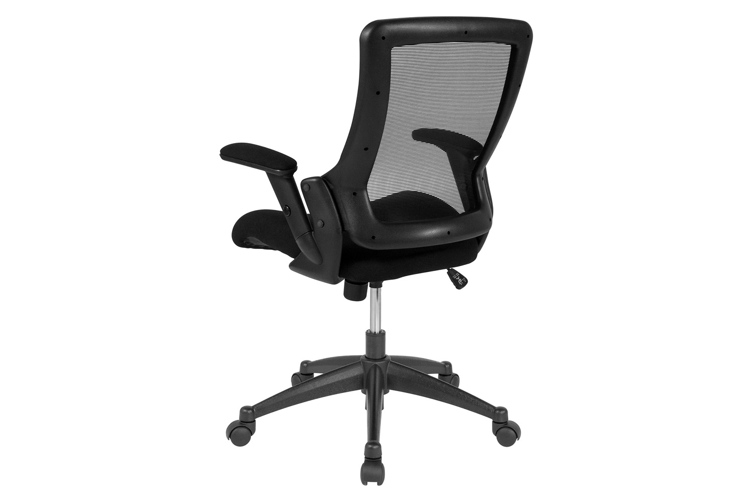 BLNK - Hamilton Mid-Back Mesh Executive Swivel Office Chair with Molded Foam Seat and Adjustable Arms