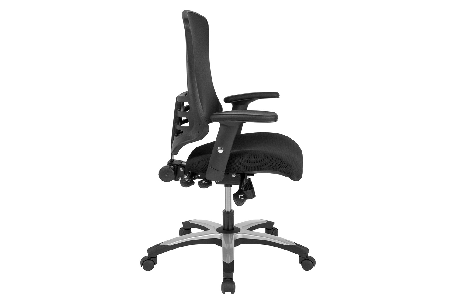 BLNK - Waylon Waylon High-Back Mesh Multifunction Executive Swivel Ergonomic Office Chair with Molded Foam Seat and Adjustable Arms