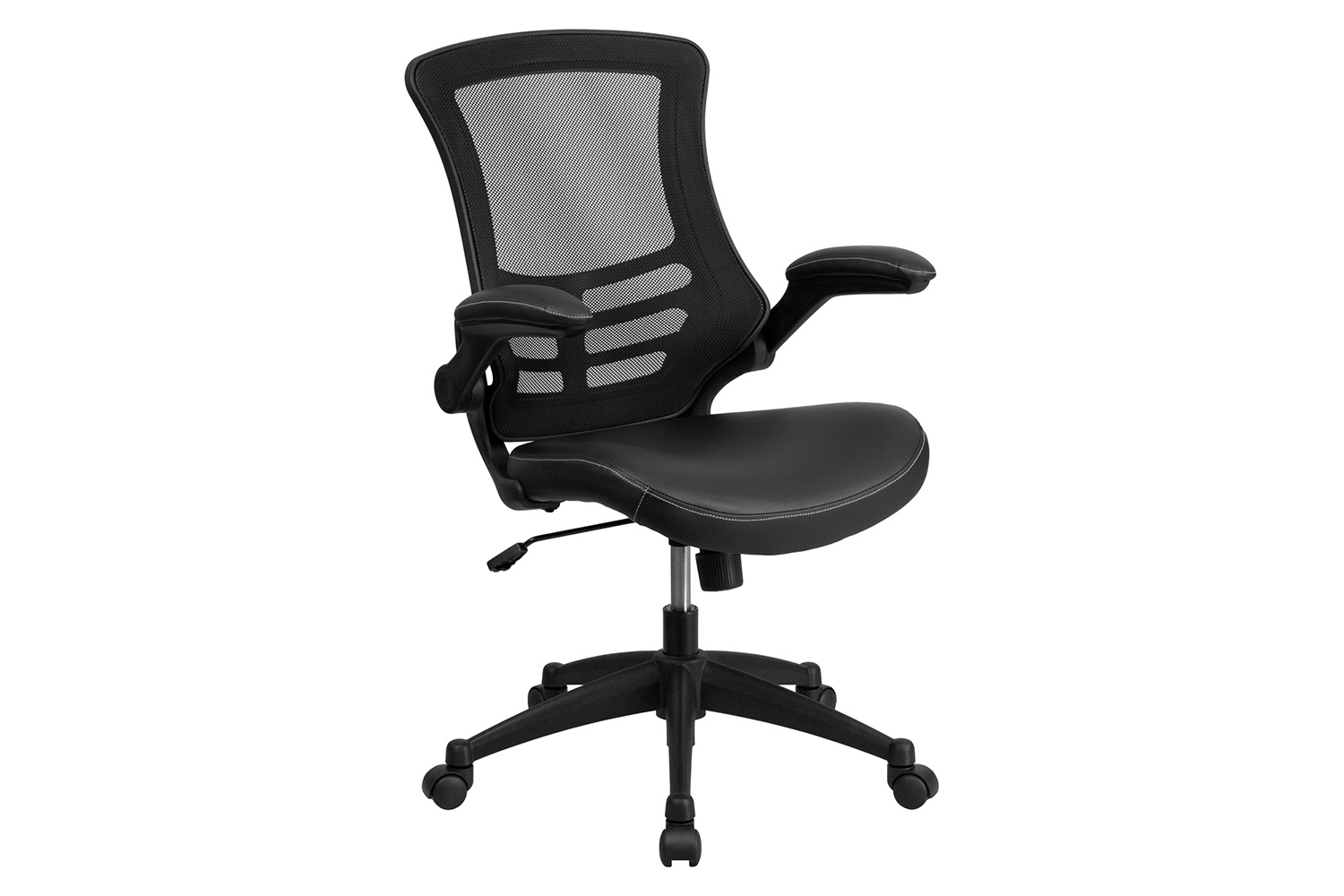 BLNK - Kelista Mid-BackMesh Swivel Chair with Wheels