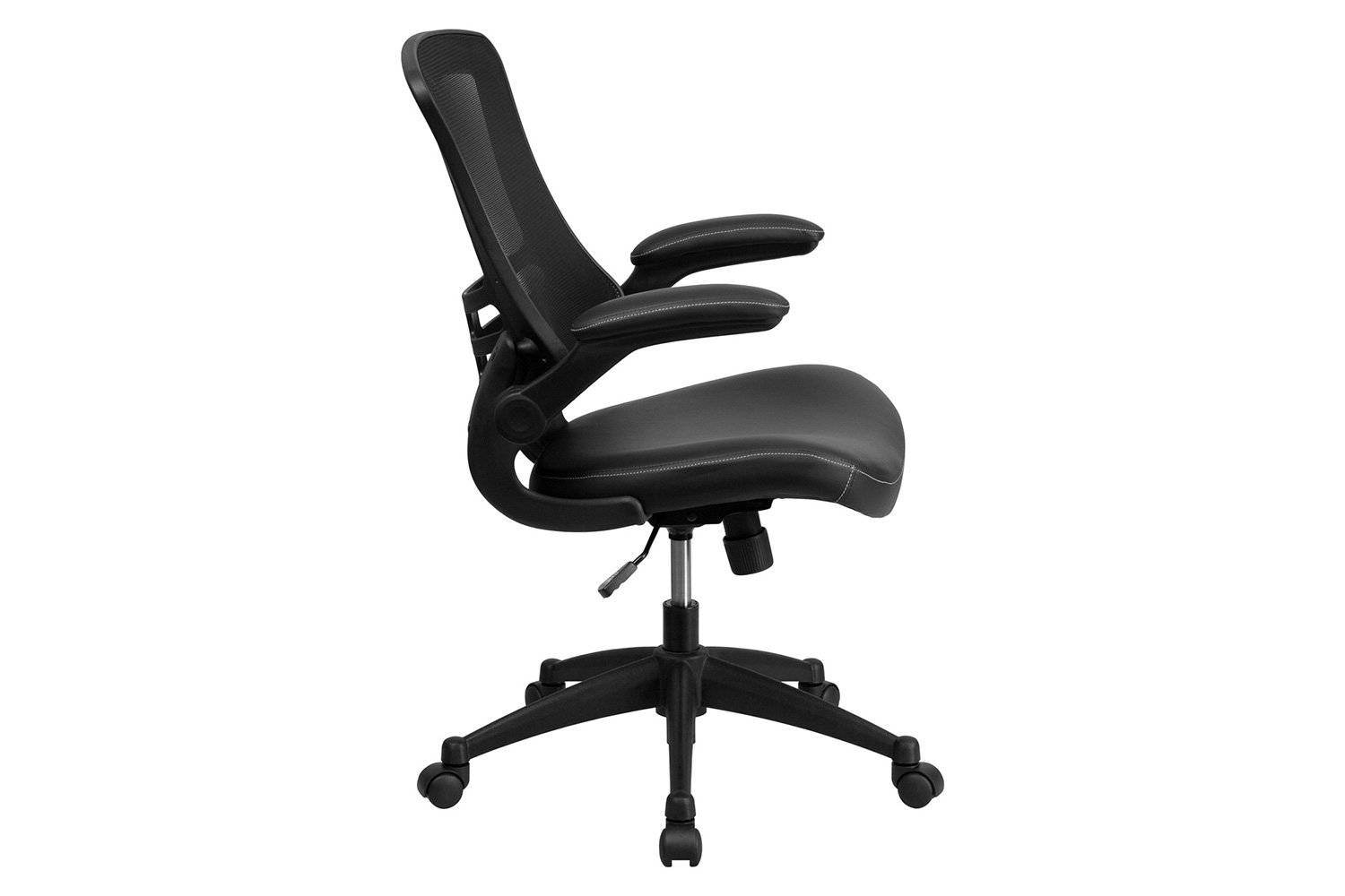 BLNK - Kelista Mid-BackMesh Swivel Chair with Wheels