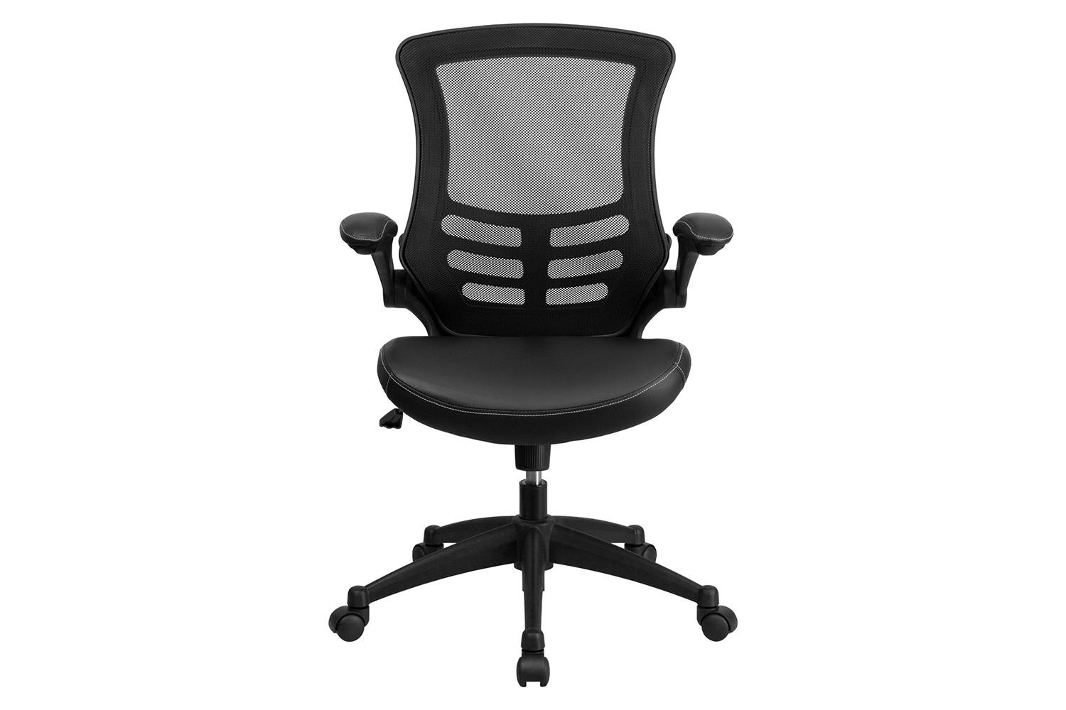 BLNK - Kelista Mid-BackMesh Swivel Chair with Wheels