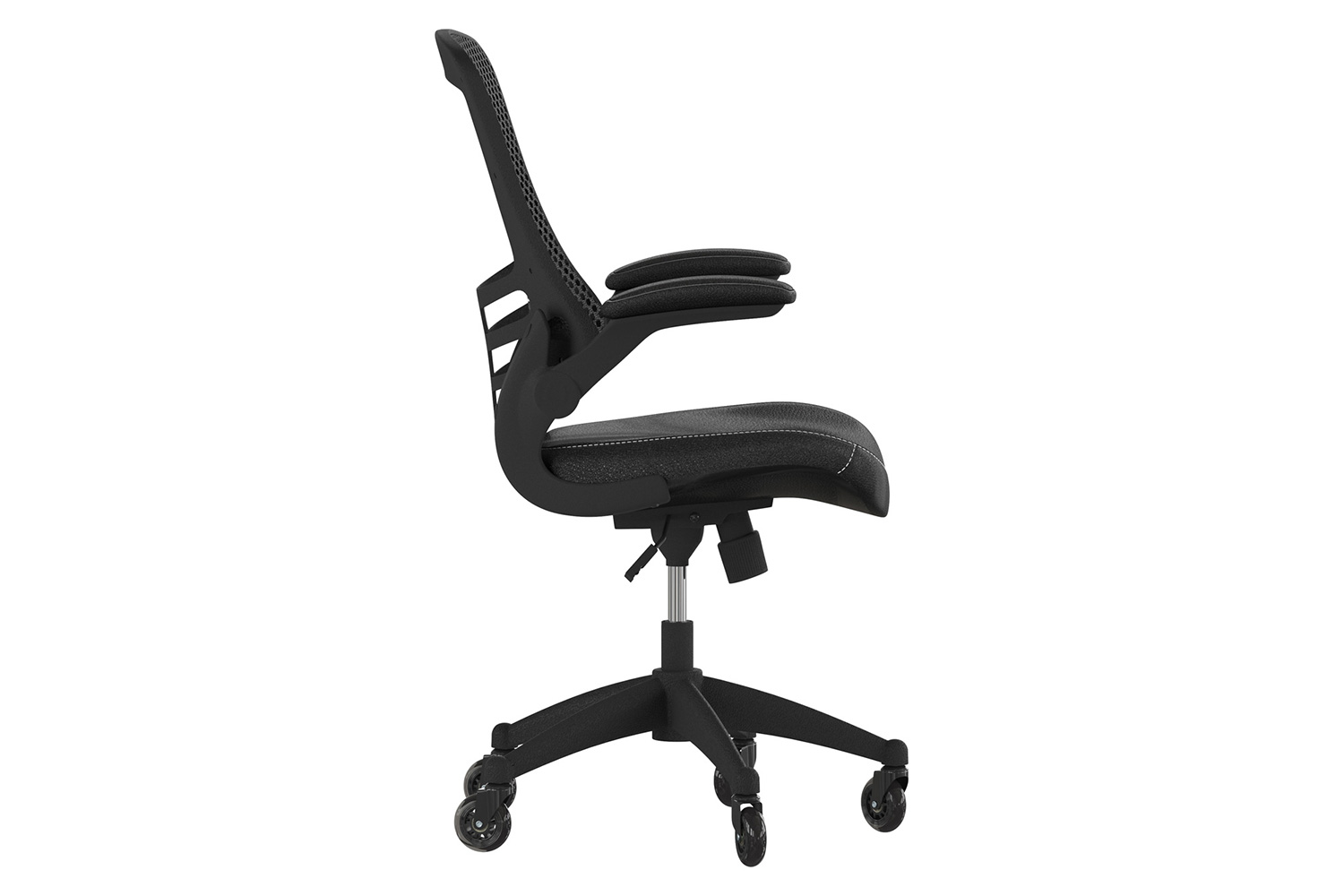 BLNK - Kelista Mid-Back Mesh Swivel Chair with Transparent Roller Wheels