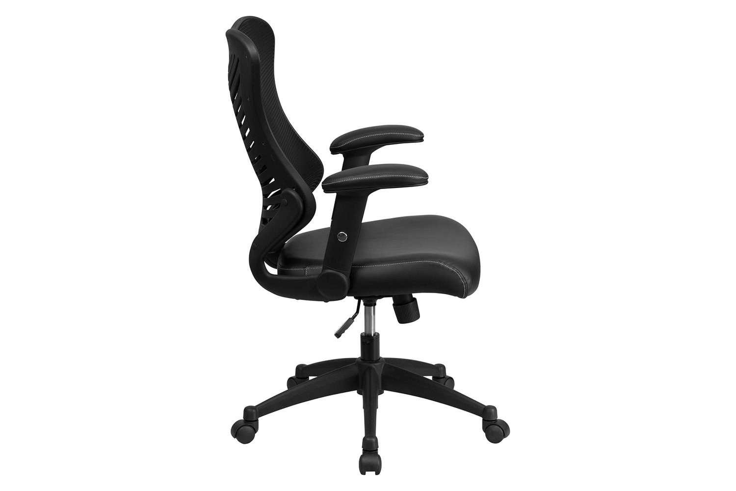 BLNK - Kale High-Back Designer Mesh Executive Swivel Ergonomic Office Chair with Seat and Adjustable Arms