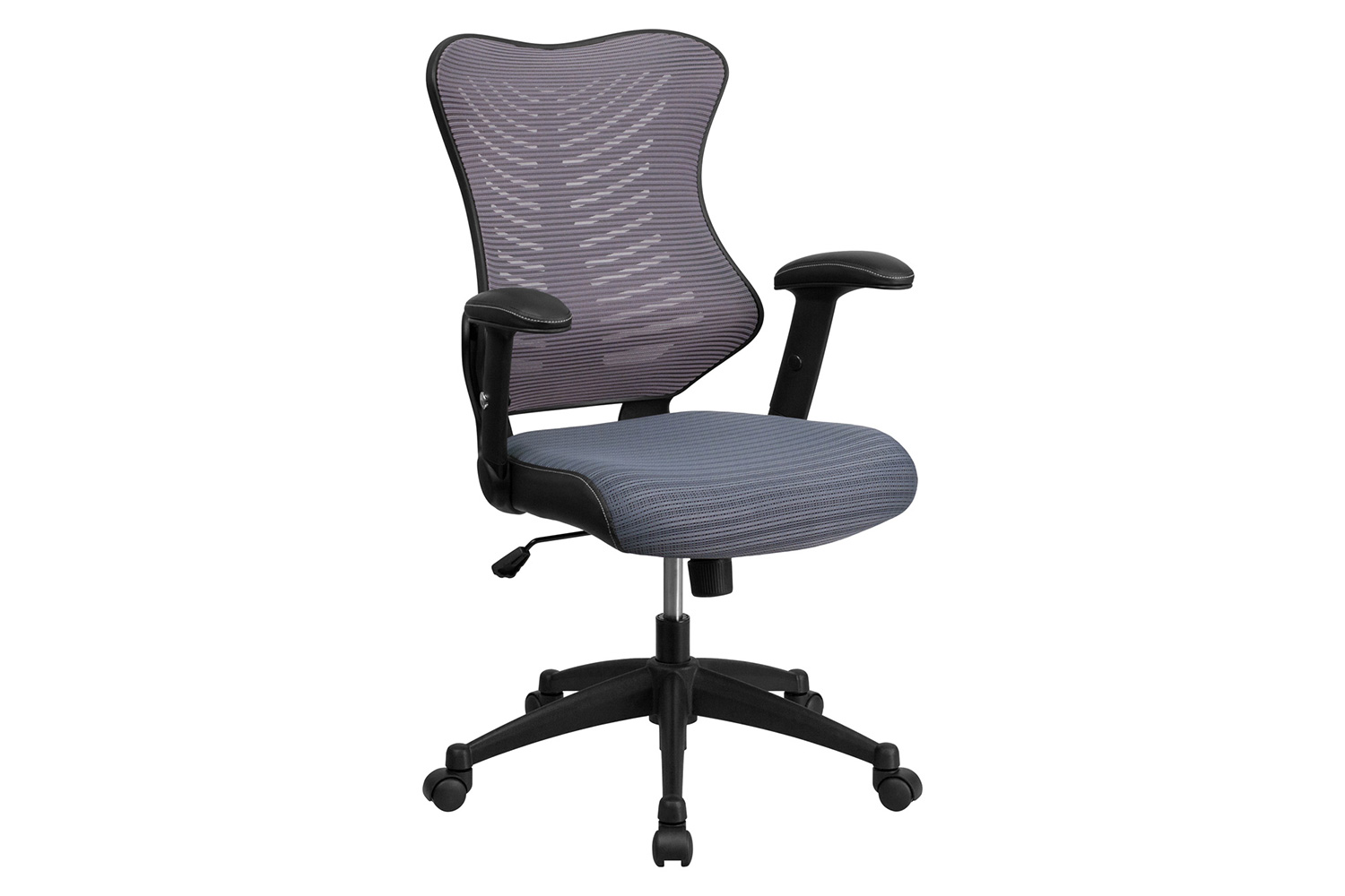 BLNK Kale High-Back Designer Mesh Executive Swivel Ergonomic Office Chair with Adjustable Arms