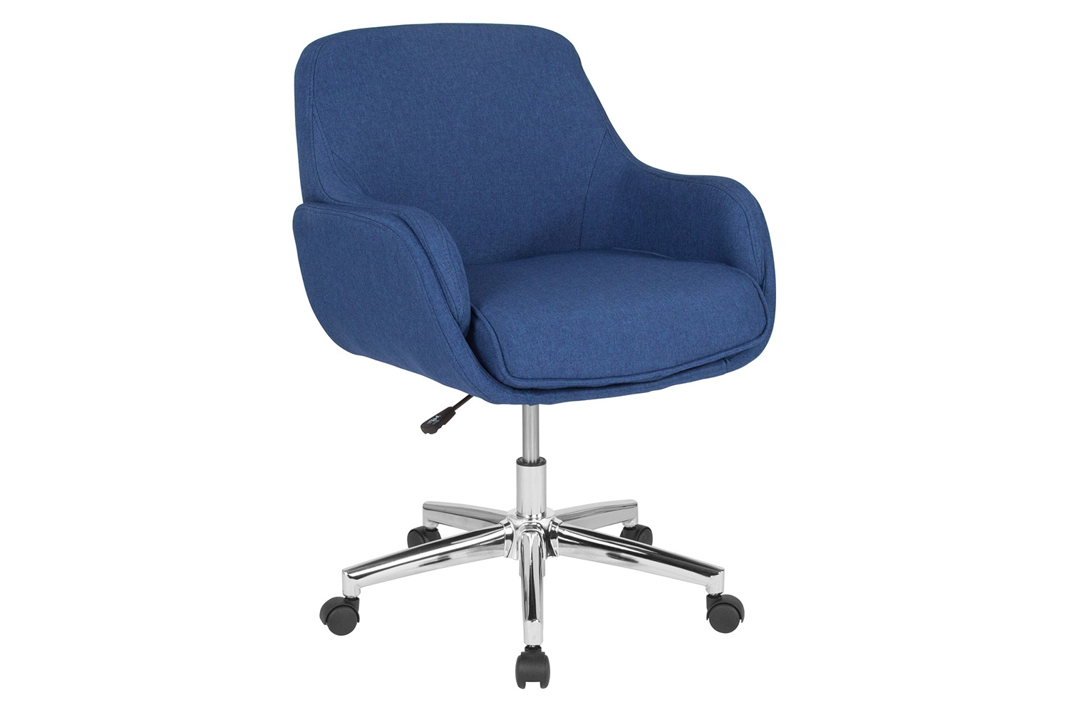 BLNK Rochelle Fabric Mid-Back Home and Office Upholstered Chair