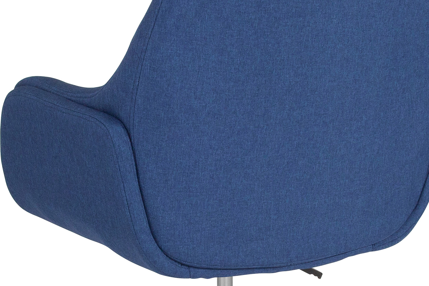 BLNK Rochelle Fabric Mid-Back Home and Office Upholstered Chair - Blue