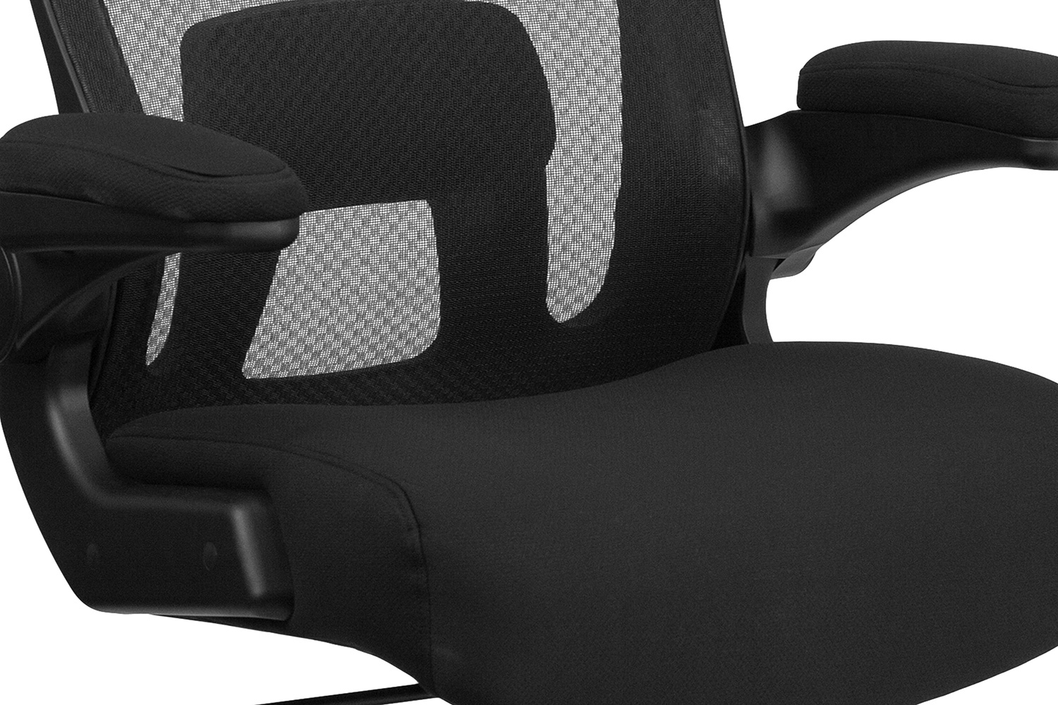 BLNK - Mesh Executive Swivel Office Chair with Lumbar and Back Support and Wheels