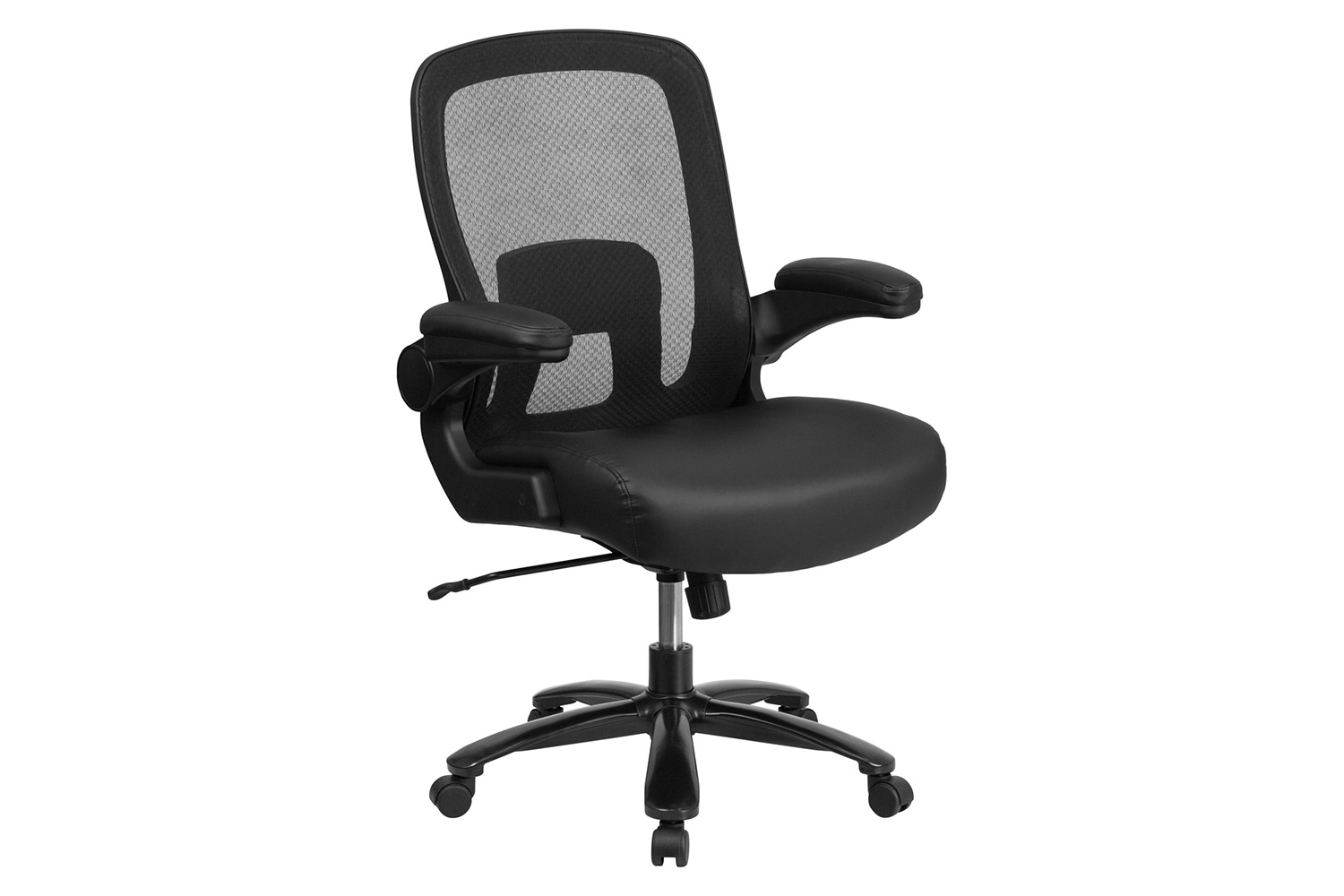 BLNK - HERCULES Series LeatherSoft Mesh Executive Ergonomic Office Chair with Adjustable Lumbar