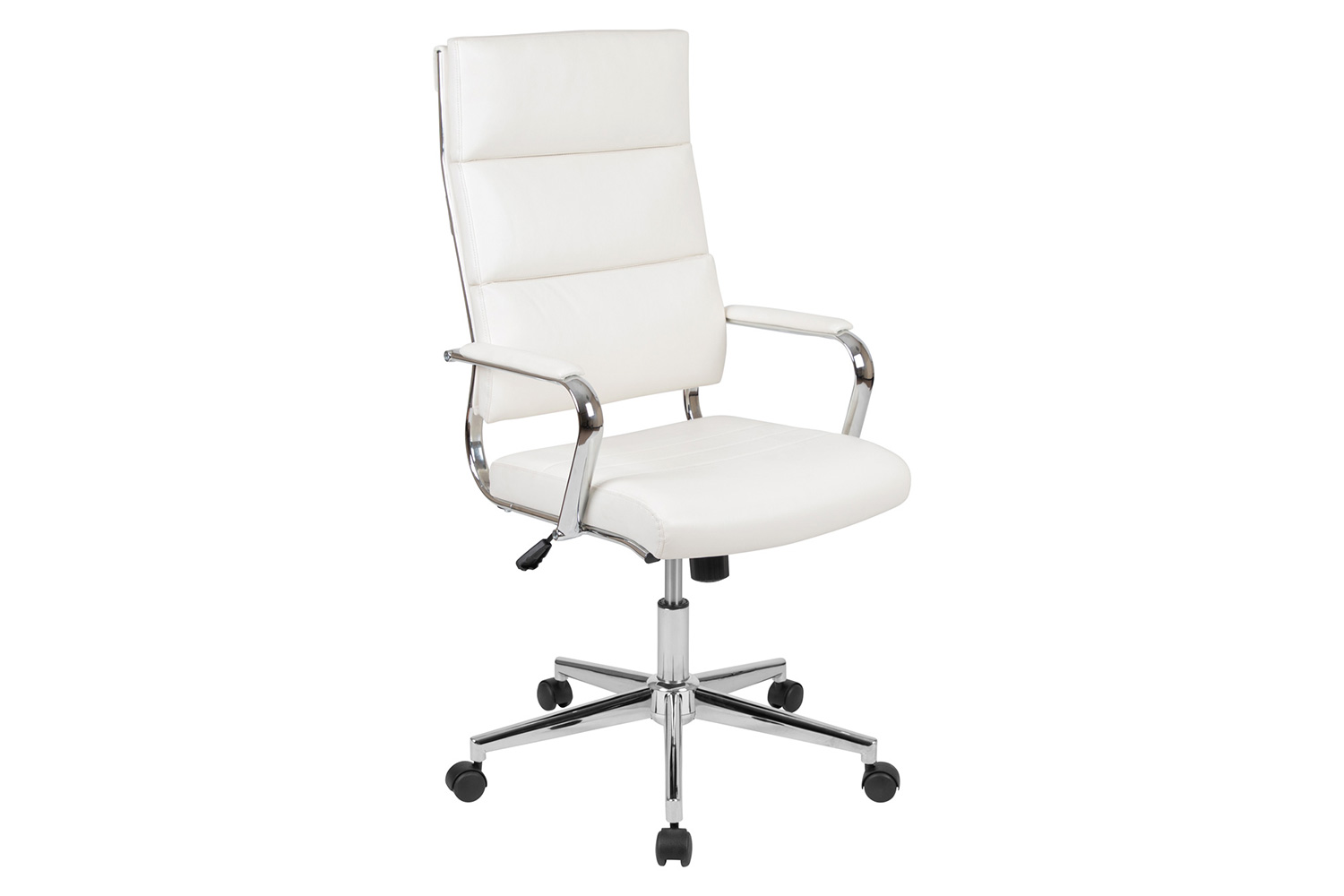 BLNK Hansel LeatherSoft High-Back Contemporary Panel Executive Swivel Office Chair