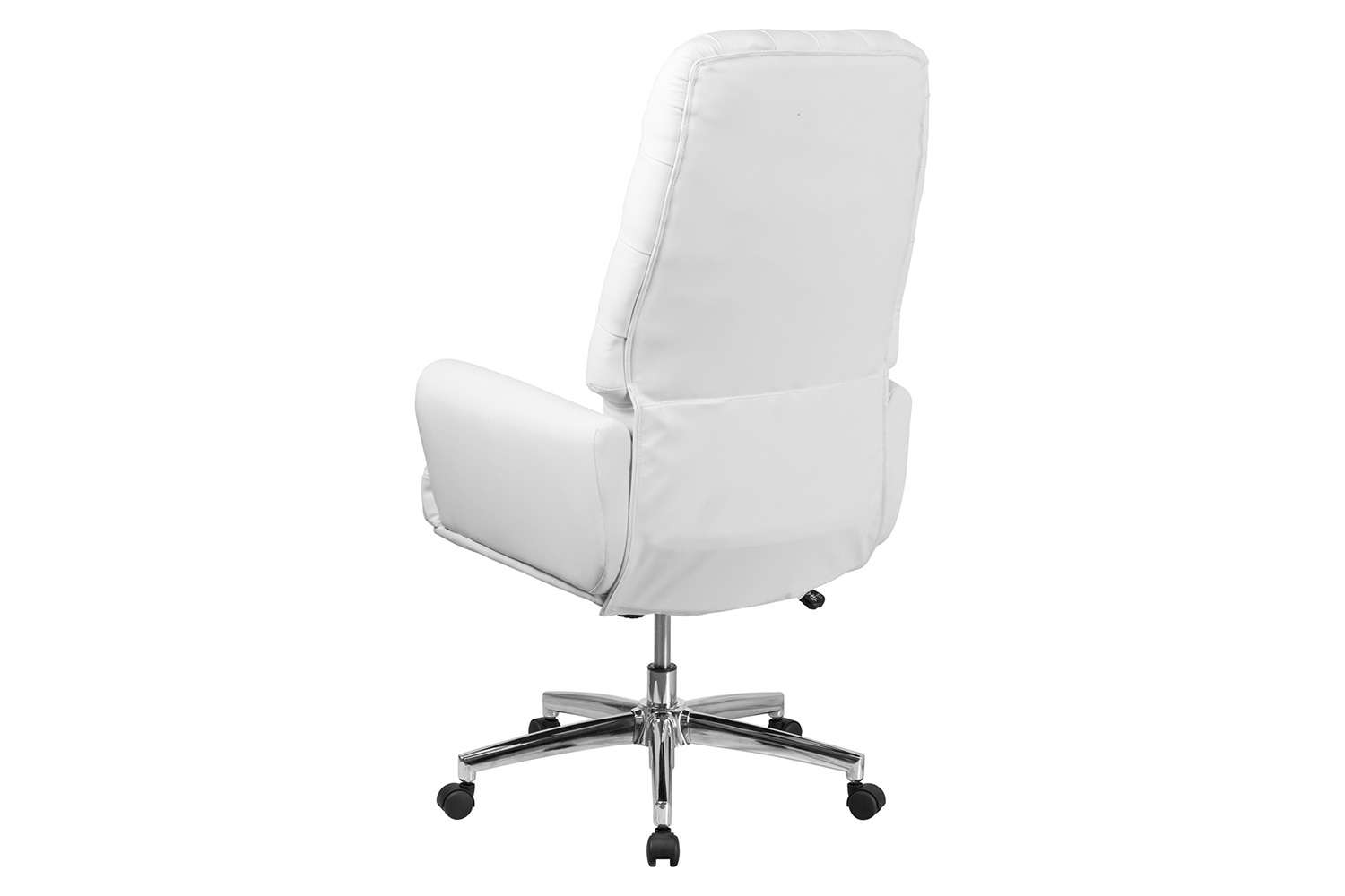 BLNK - Rochelle LeatherSoft High-Back Traditional Tufted Executive Swivel Office Chair with Arms