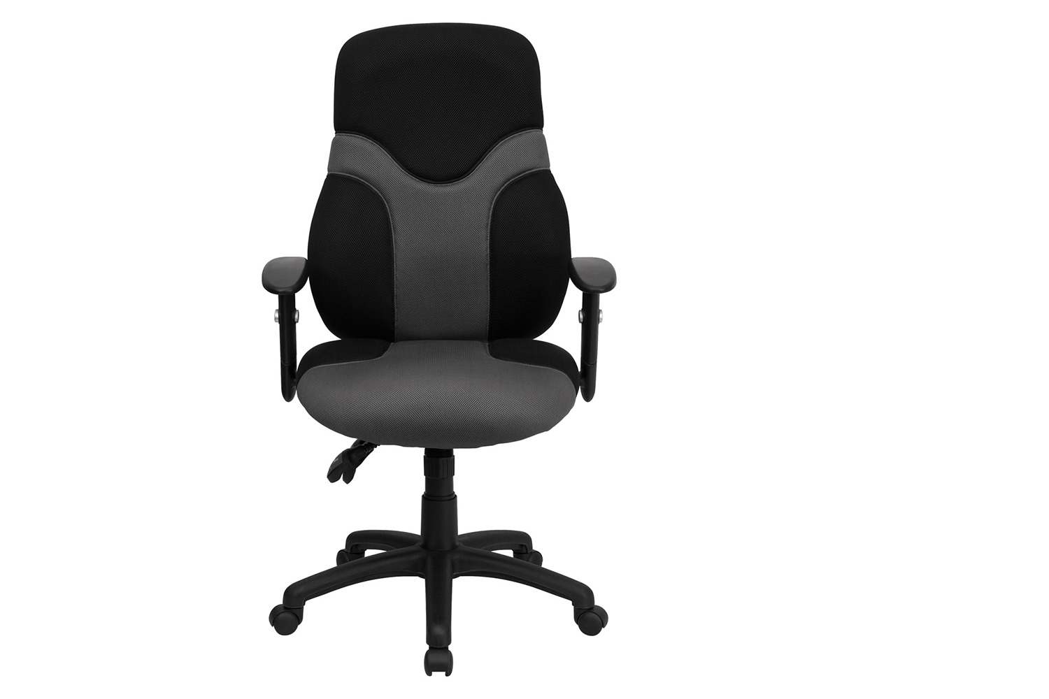 BLNK - Abbott High-Back Ergonomic Mesh Swivel Task Office Chair with Adjustable Arms