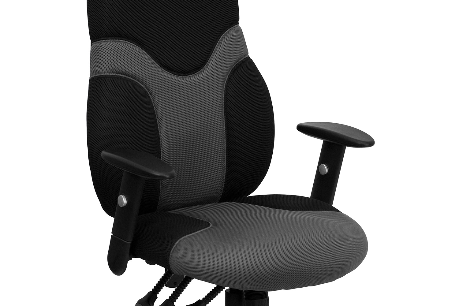 BLNK - Abbott High-Back Ergonomic Mesh Swivel Task Office Chair with Adjustable Arms