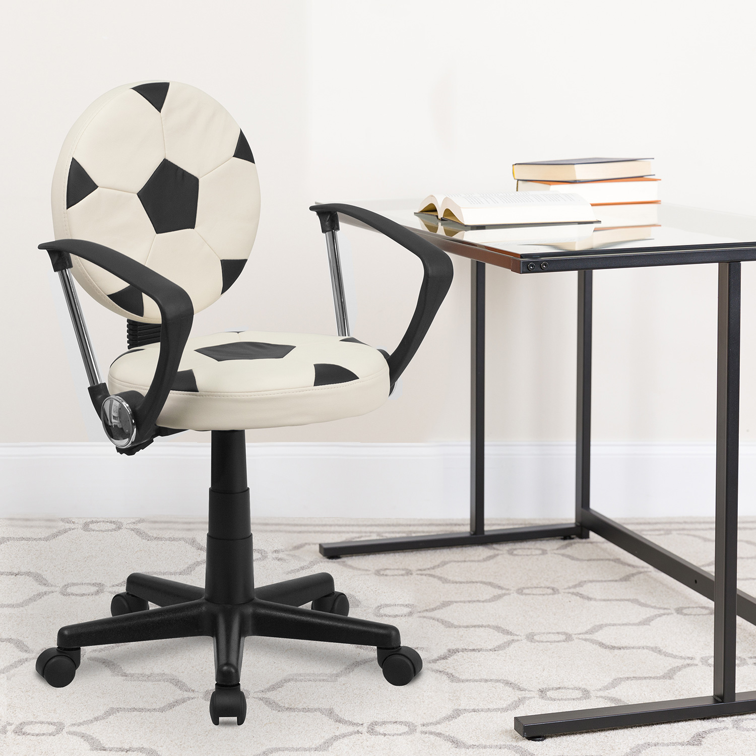 BLNK Billy Soccer Swivel Task Office Chair