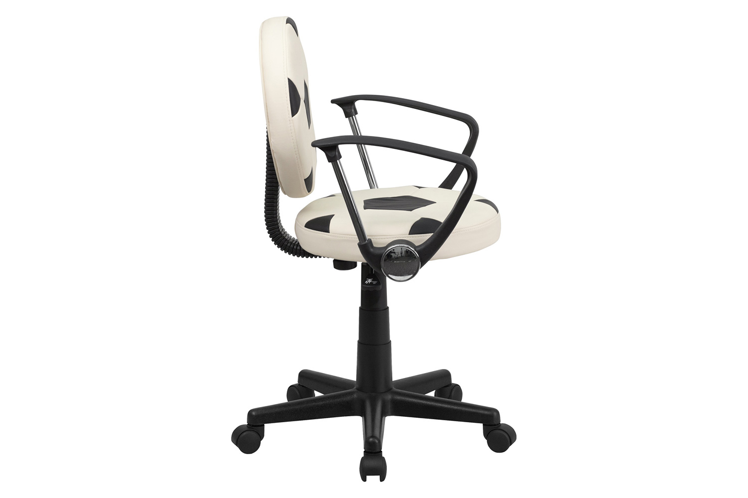 BLNK Billy Soccer Swivel Task Office Chair - with Arms