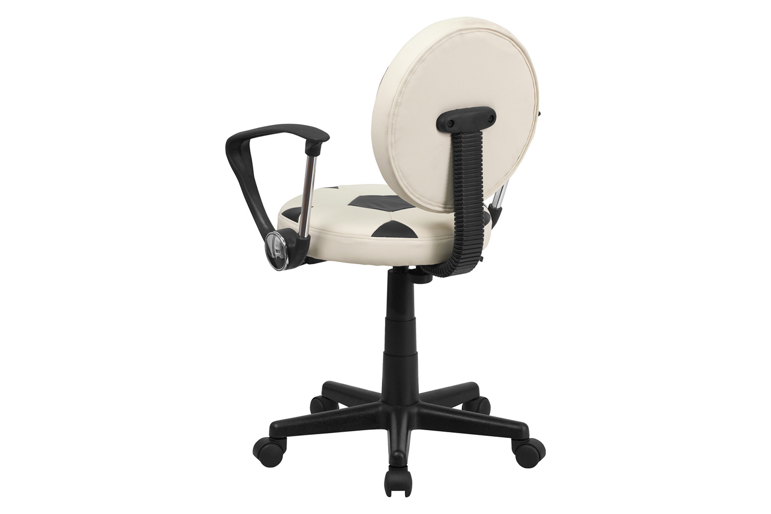 BLNK Billy Soccer Swivel Task Office Chair - with Arms