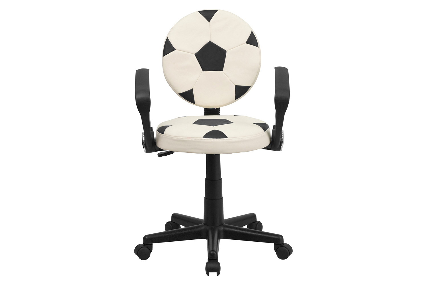 BLNK Billy Soccer Swivel Task Office Chair - with Arms