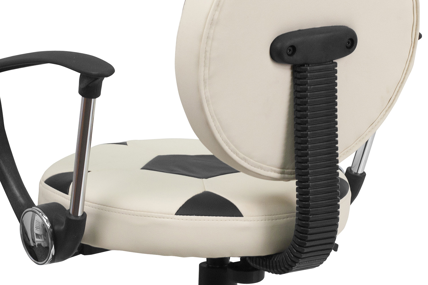 BLNK Billy Soccer Swivel Task Office Chair - with Arms