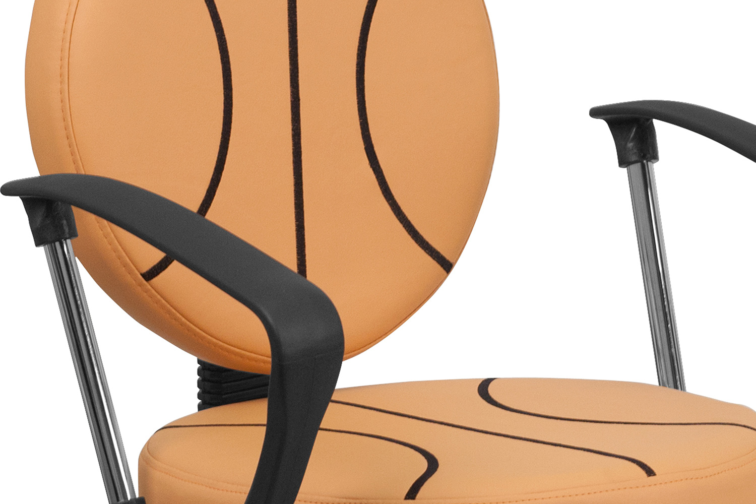 BLNK Brandon Basketball Swivel Task Office Chair - with Arms