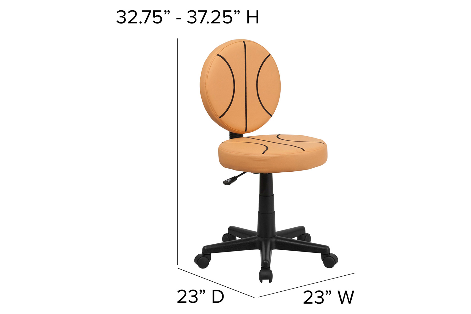 BLNK Brandon Basketball Swivel Task Office Chair