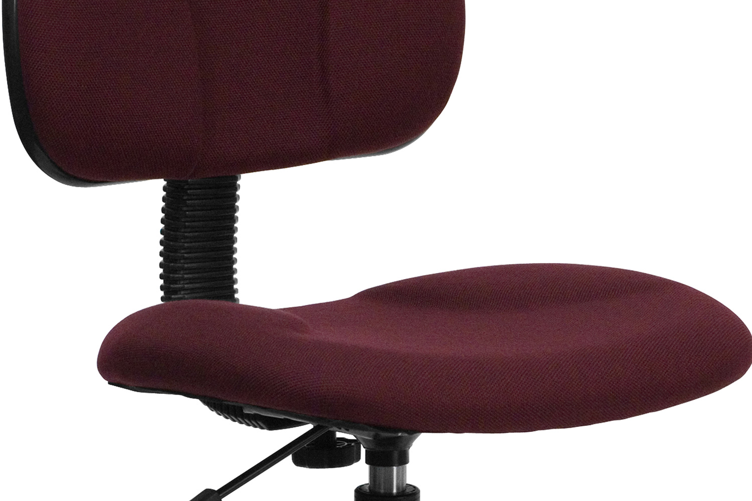 BLNK Bruce Fabric Drafting Chair - Burgundy