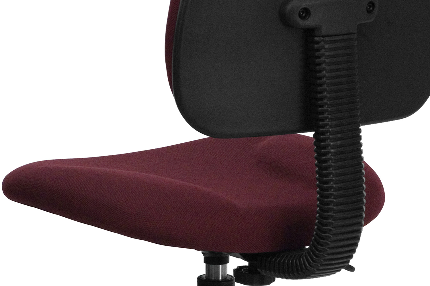 BLNK Bruce Fabric Drafting Chair - Burgundy