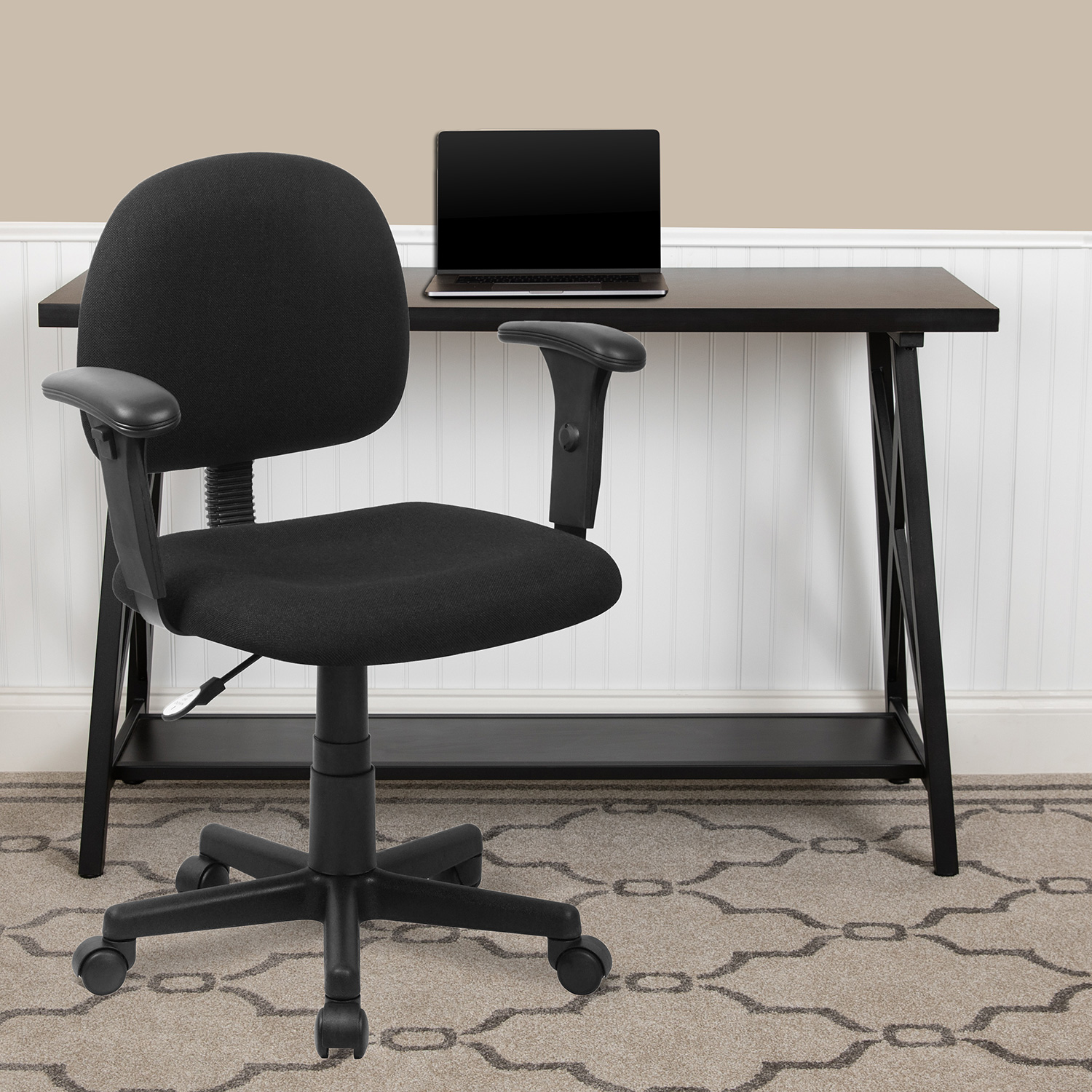 BLNK Wayne Fabric Mid-Back Swivel Task Office Chair