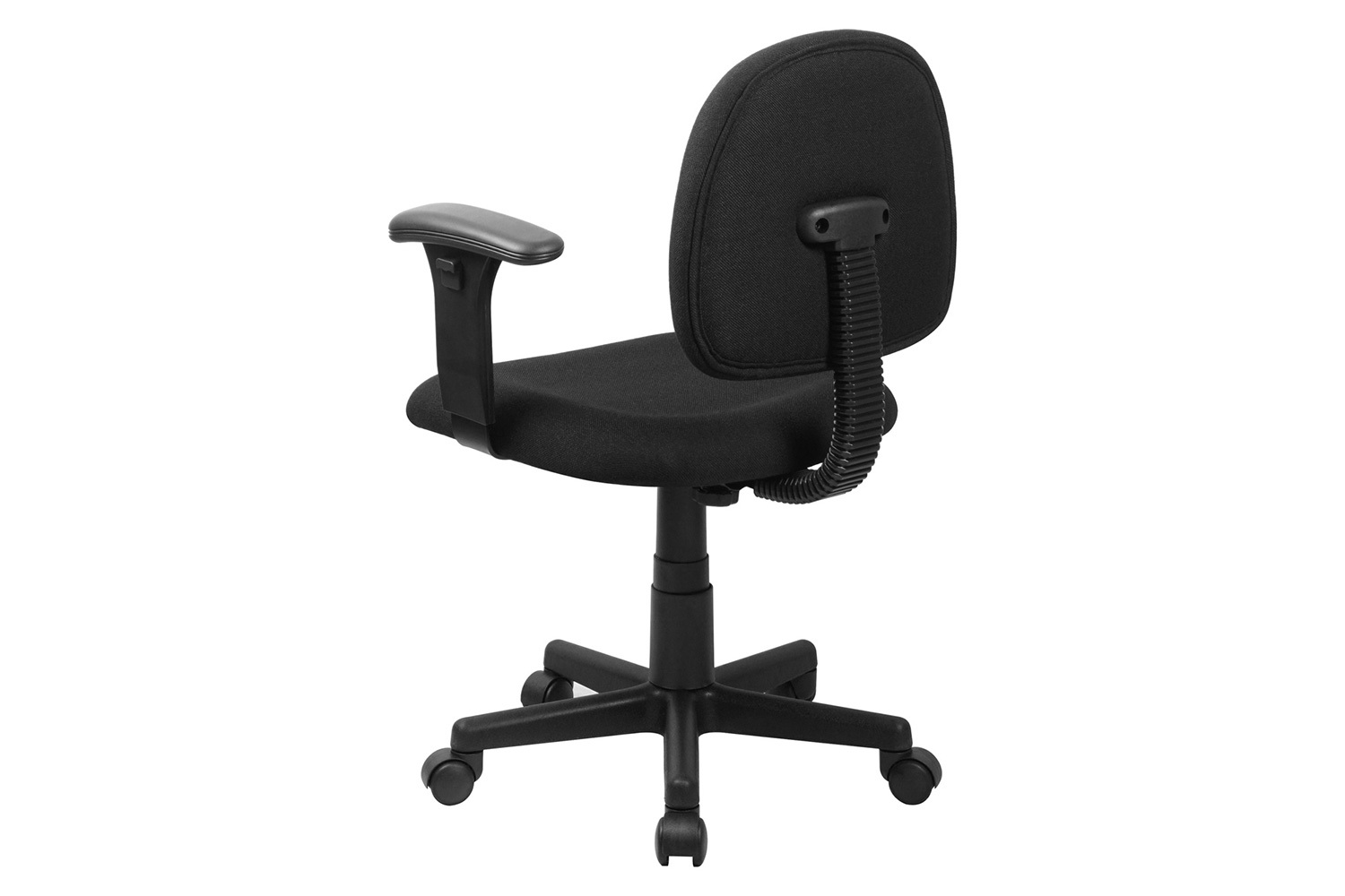 BLNK Wayne Fabric Mid-Back Swivel Task Office Chair - with Adjustable Arms