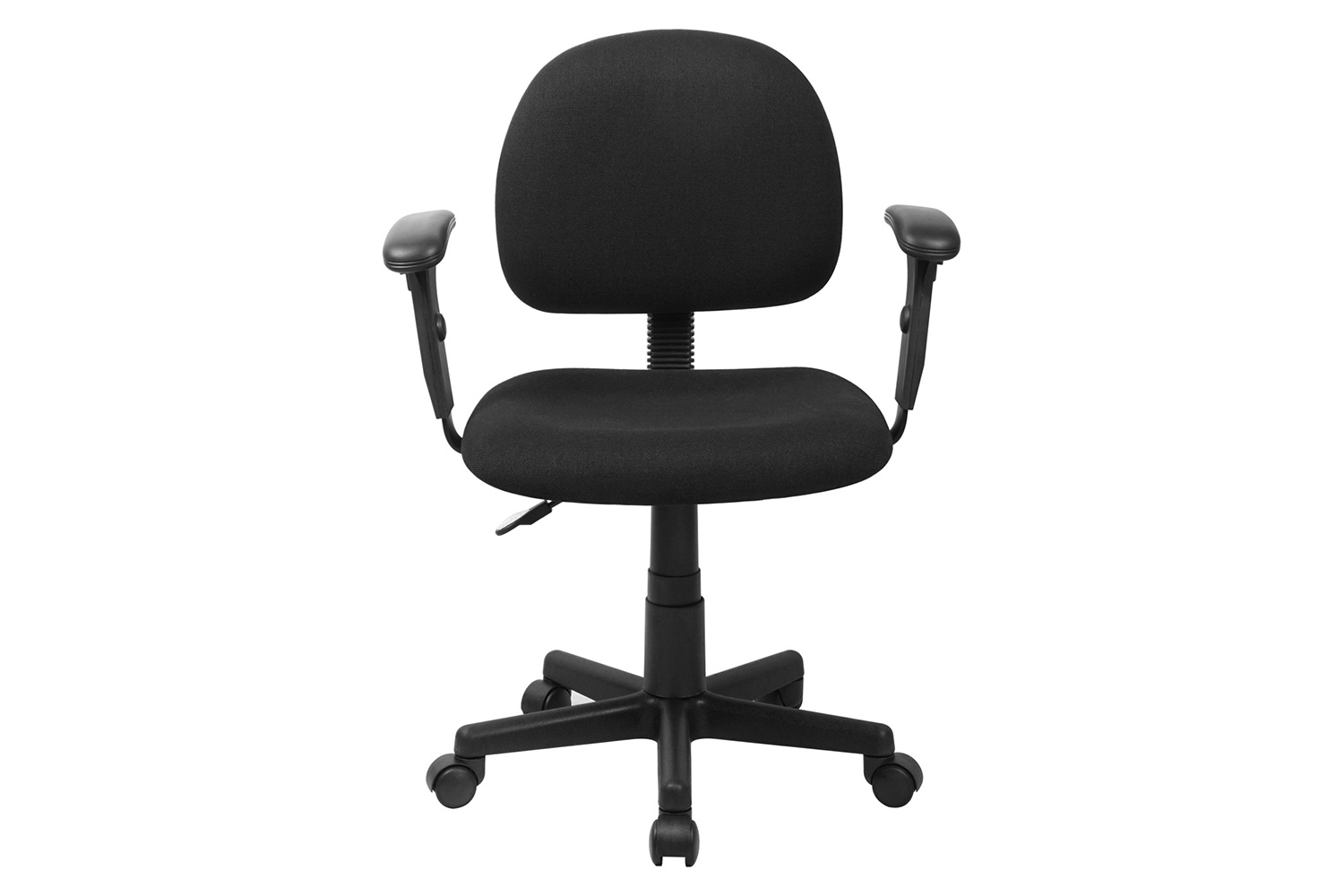 BLNK Wayne Fabric Mid-Back Swivel Task Office Chair - with Adjustable Arms