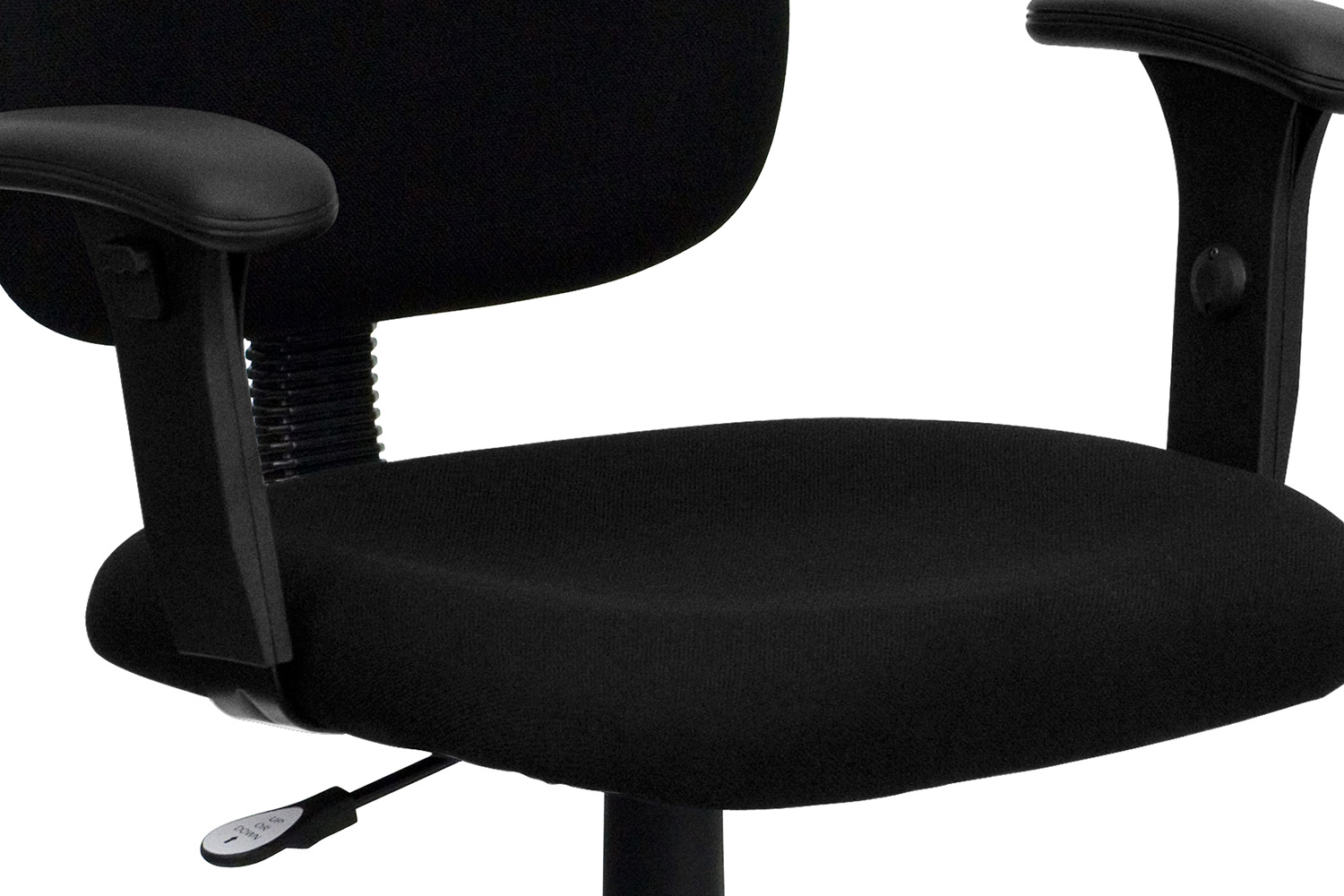 BLNK Wayne Fabric Mid-Back Swivel Task Office Chair - with Adjustable Arms