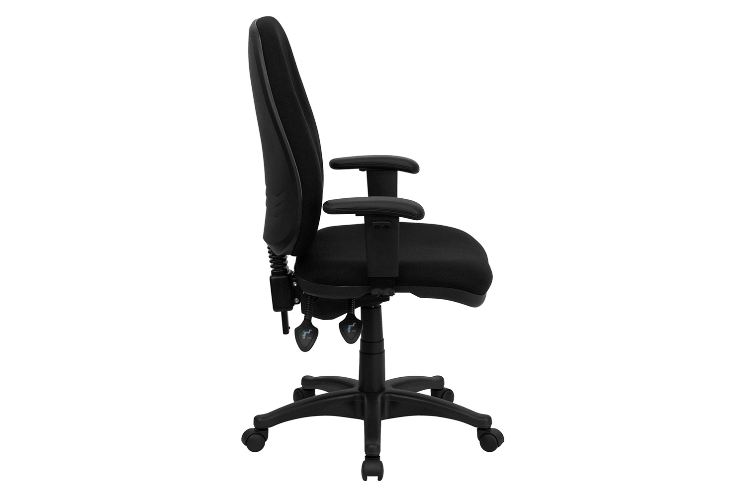 BLNK - Rochelle Fabric High-Back Executive Swivel Ergonomic Office Chair with Adjustable Arms