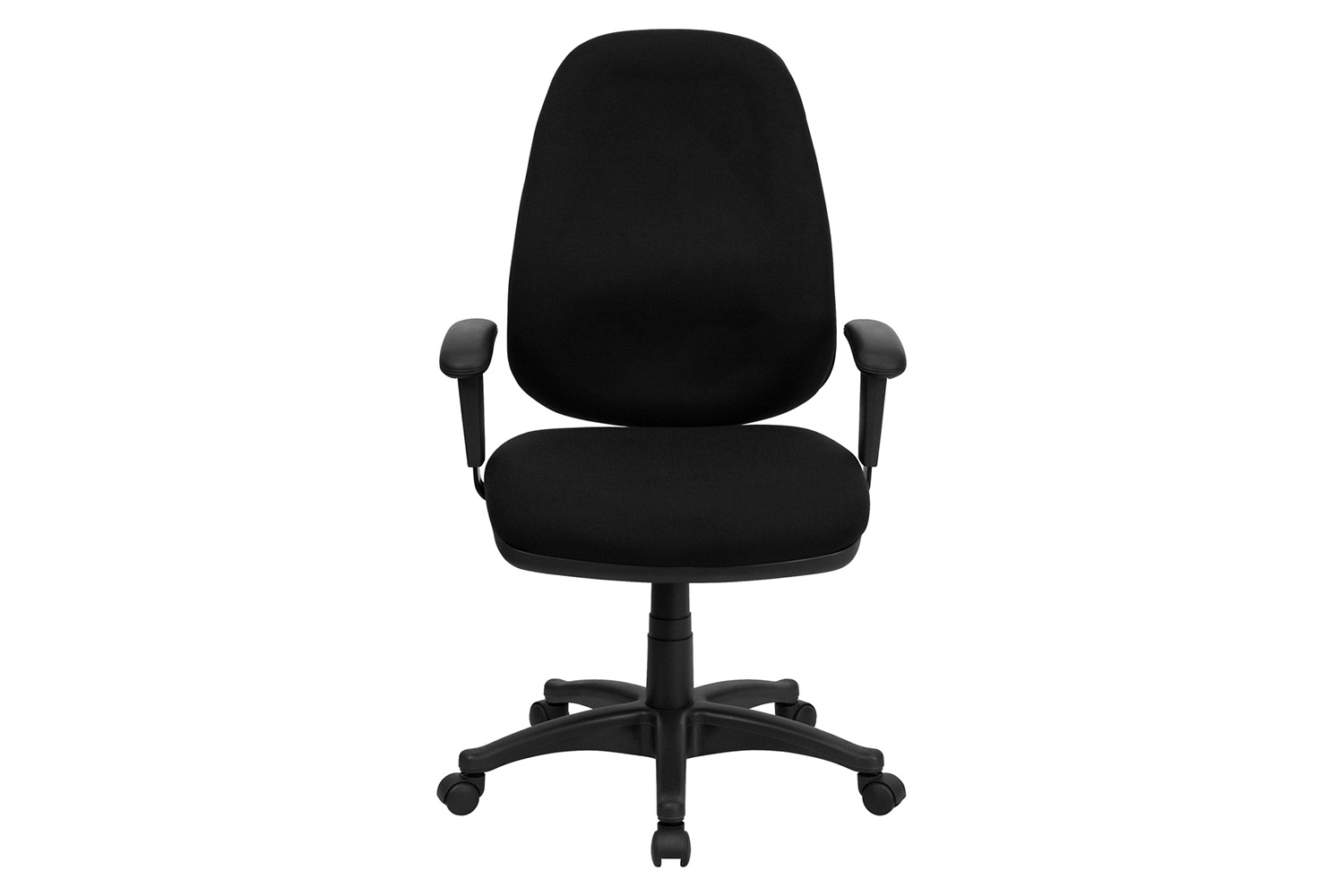 BLNK - Rochelle Fabric High-Back Executive Swivel Ergonomic Office Chair with Adjustable Arms