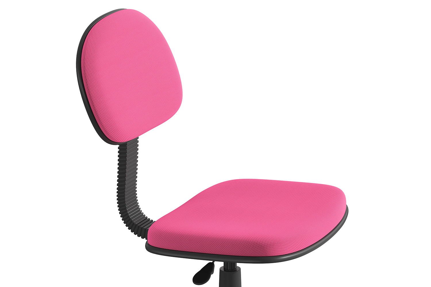 BLNK Harry Low-Back Adjustable Student Swivel Task Office Chair with Padded Mesh Seat and Back - Dark Pink