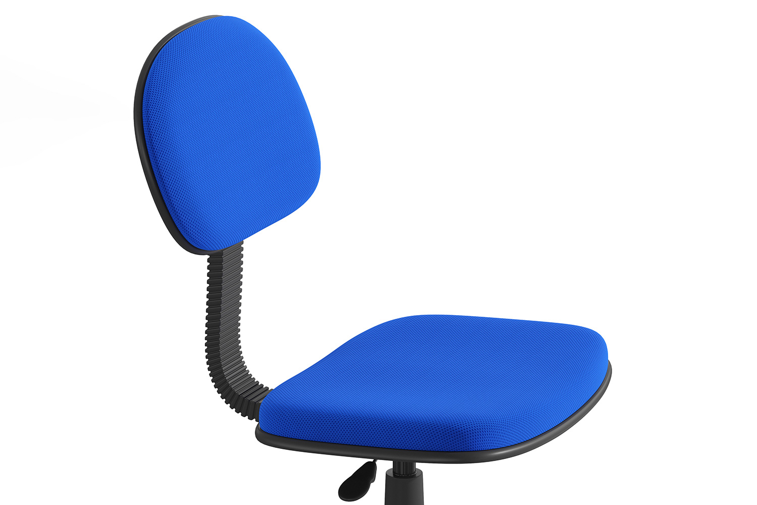 BLNK Harry Low-Back Adjustable Student Swivel Task Office Chair with Padded Mesh Seat and Back - Royal Blue