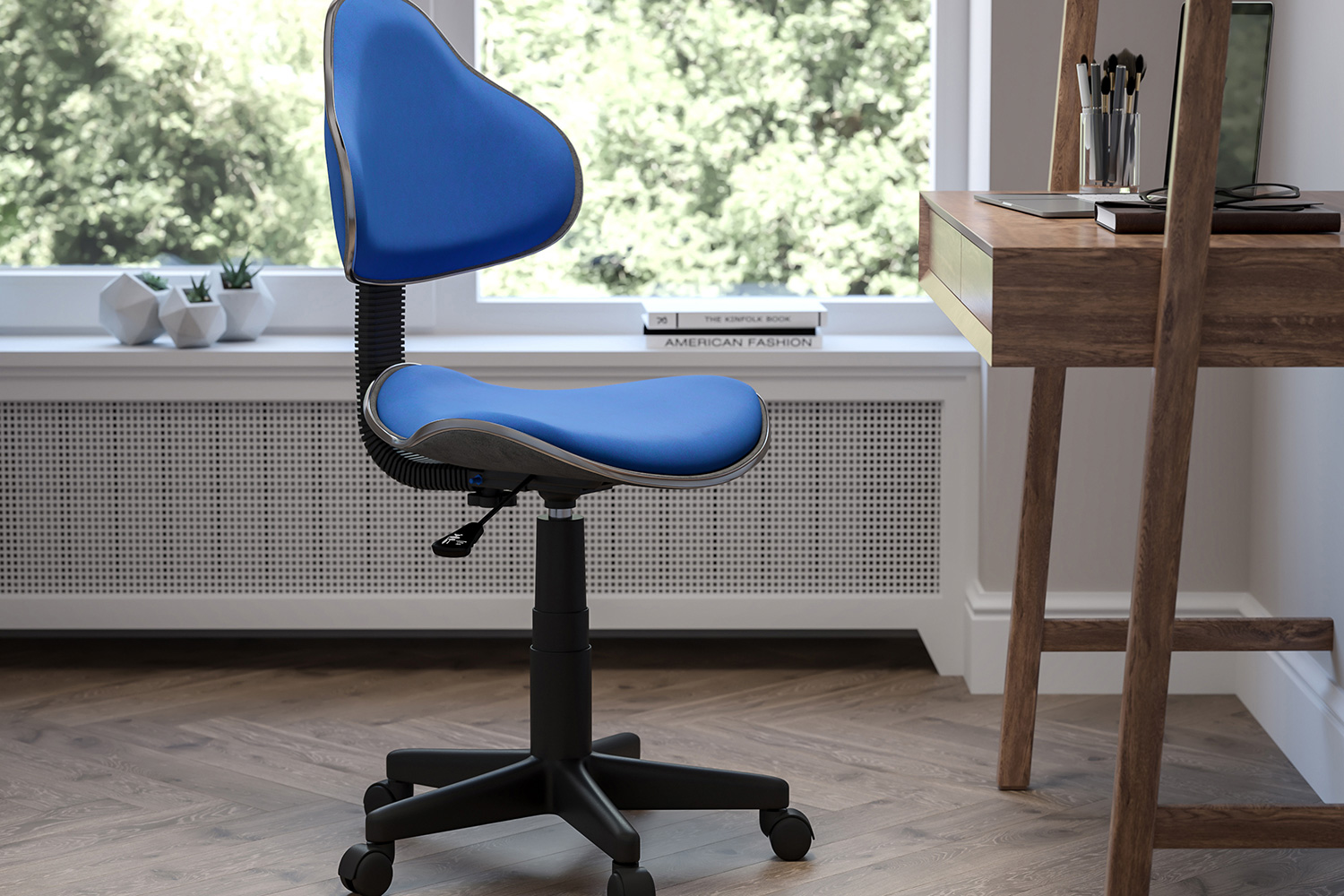 BLNK Whitney Fabric Whitney Swivel Ergonomic Task Office Chair