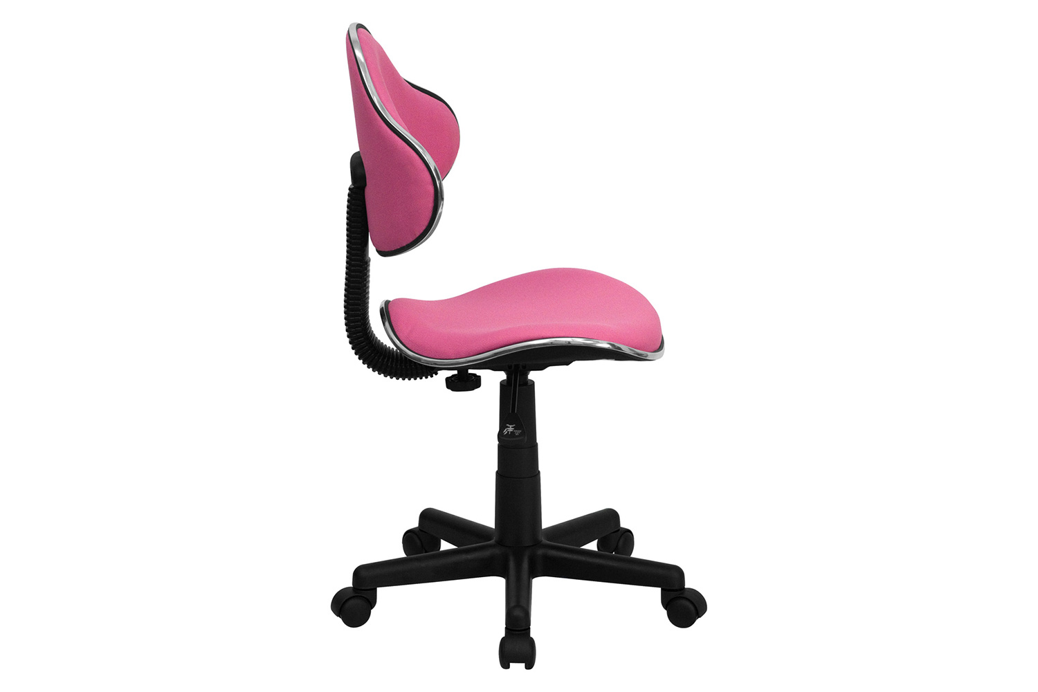 BLNK Whitney Fabric Whitney Swivel Ergonomic Task Office Chair - Pink