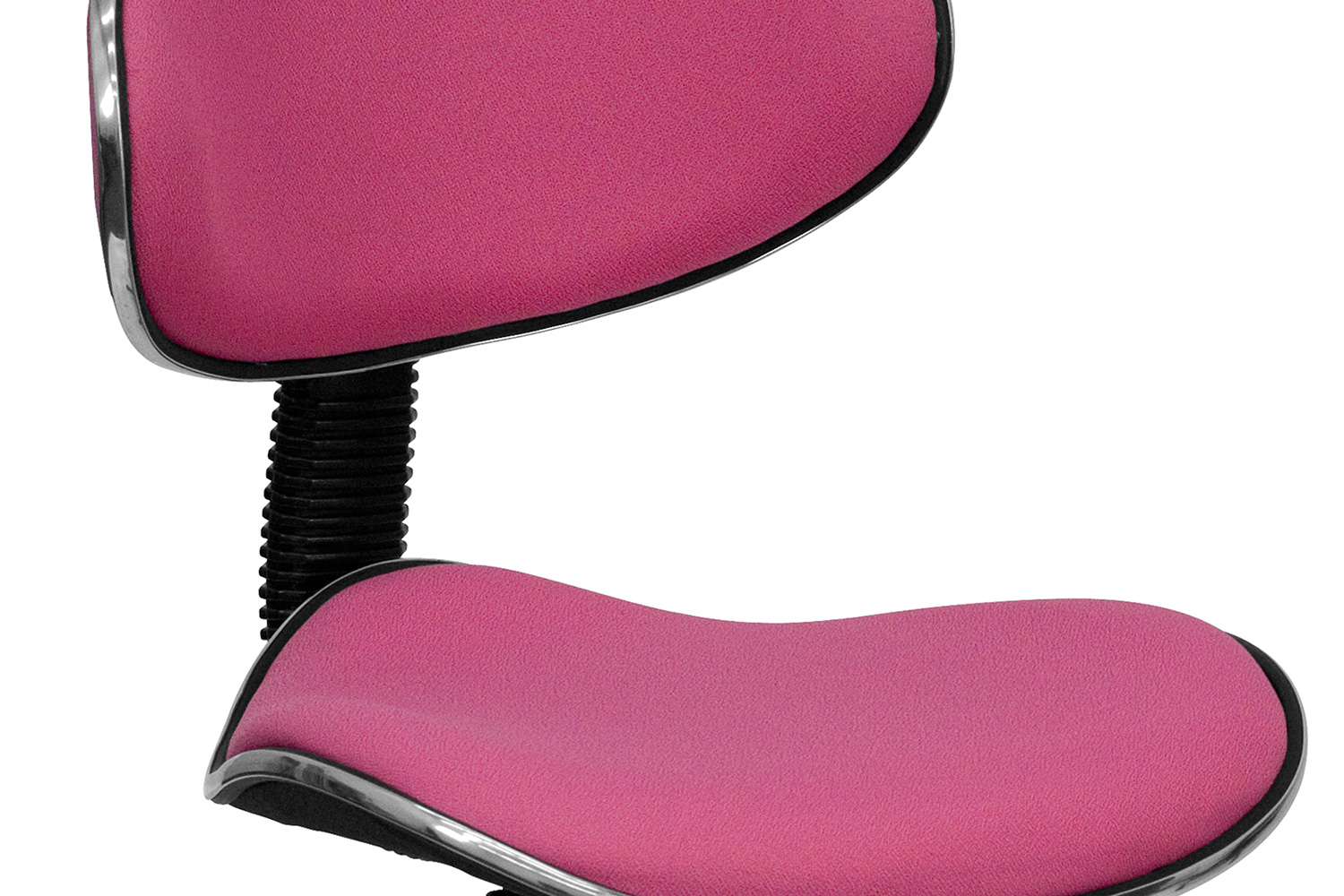 BLNK Whitney Fabric Whitney Swivel Ergonomic Task Office Chair - Pink