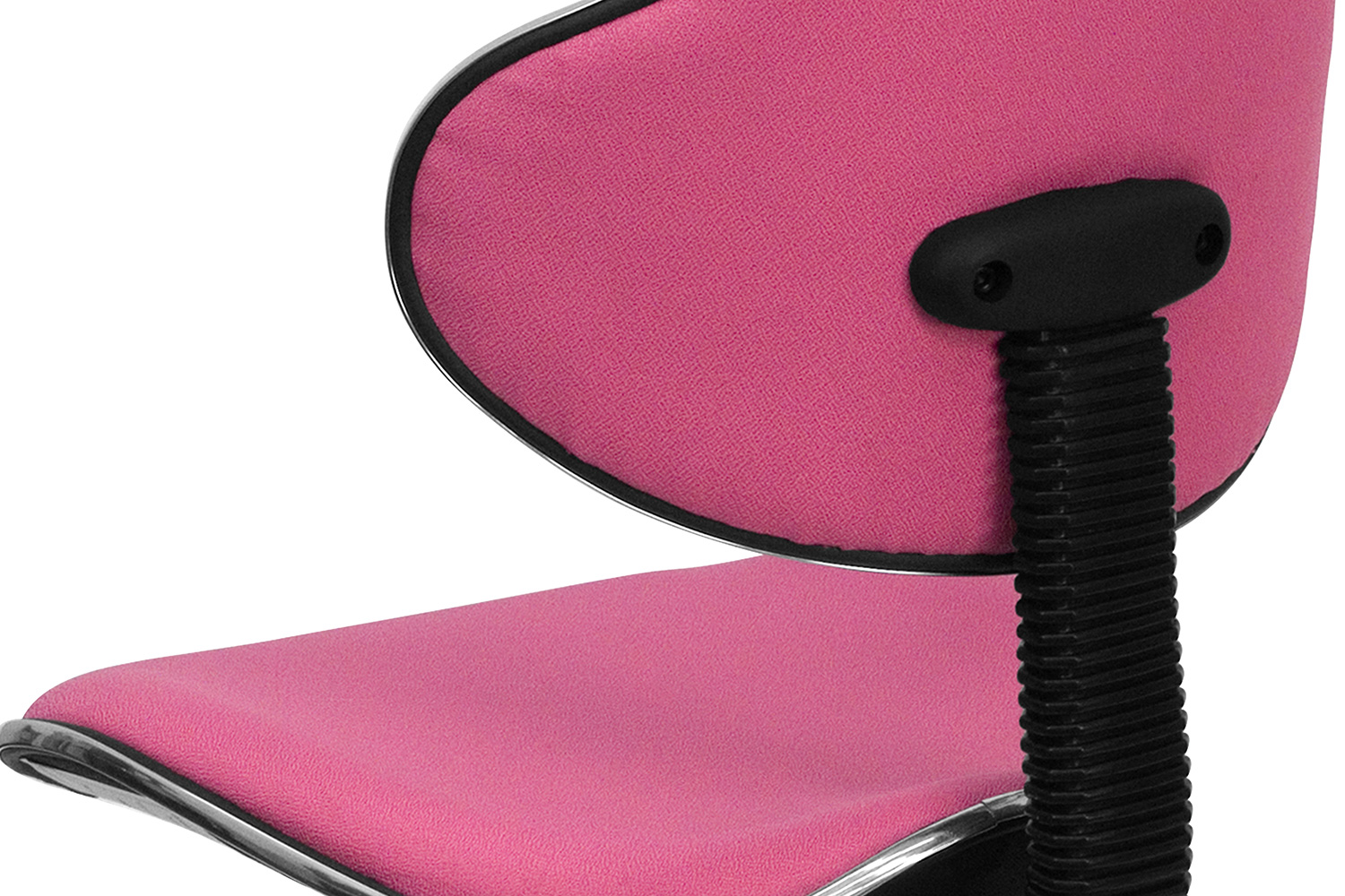 BLNK Whitney Fabric Whitney Swivel Ergonomic Task Office Chair - Pink