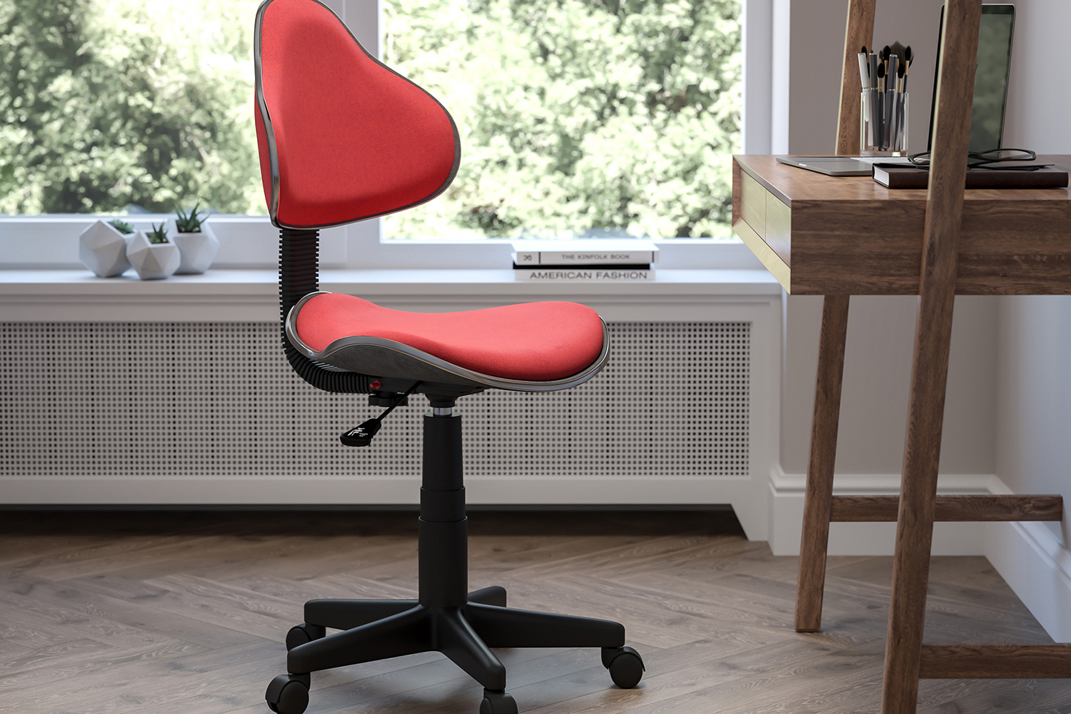 BLNK Whitney Fabric Whitney Swivel Ergonomic Task Office Chair