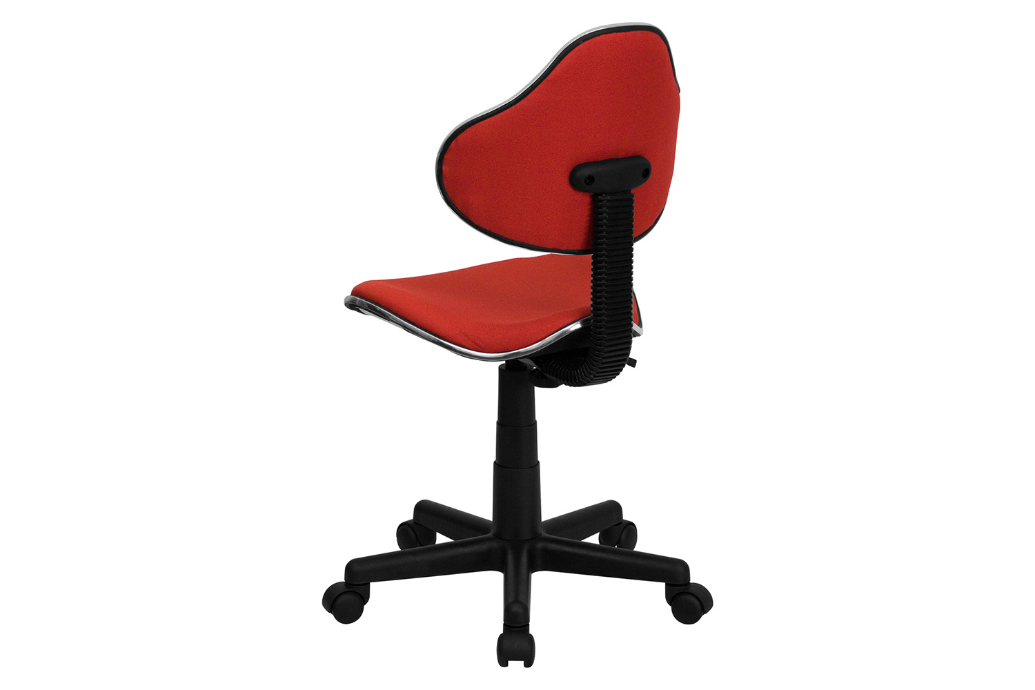 BLNK Whitney Fabric Whitney Swivel Ergonomic Task Office Chair - Red