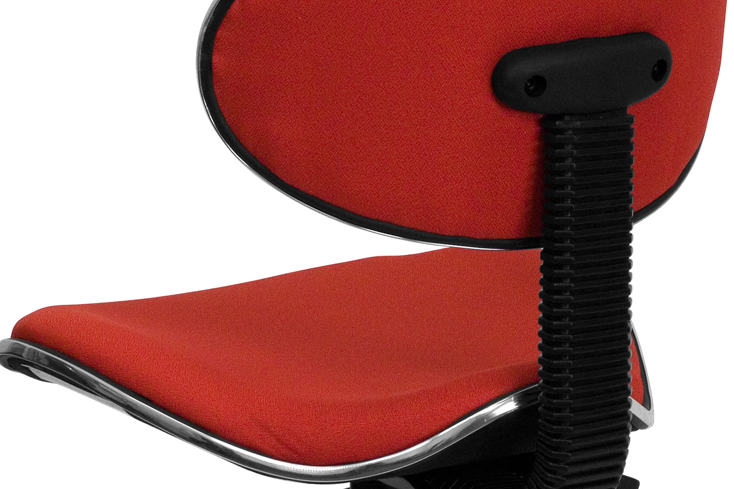 BLNK Whitney Fabric Whitney Swivel Ergonomic Task Office Chair - Red