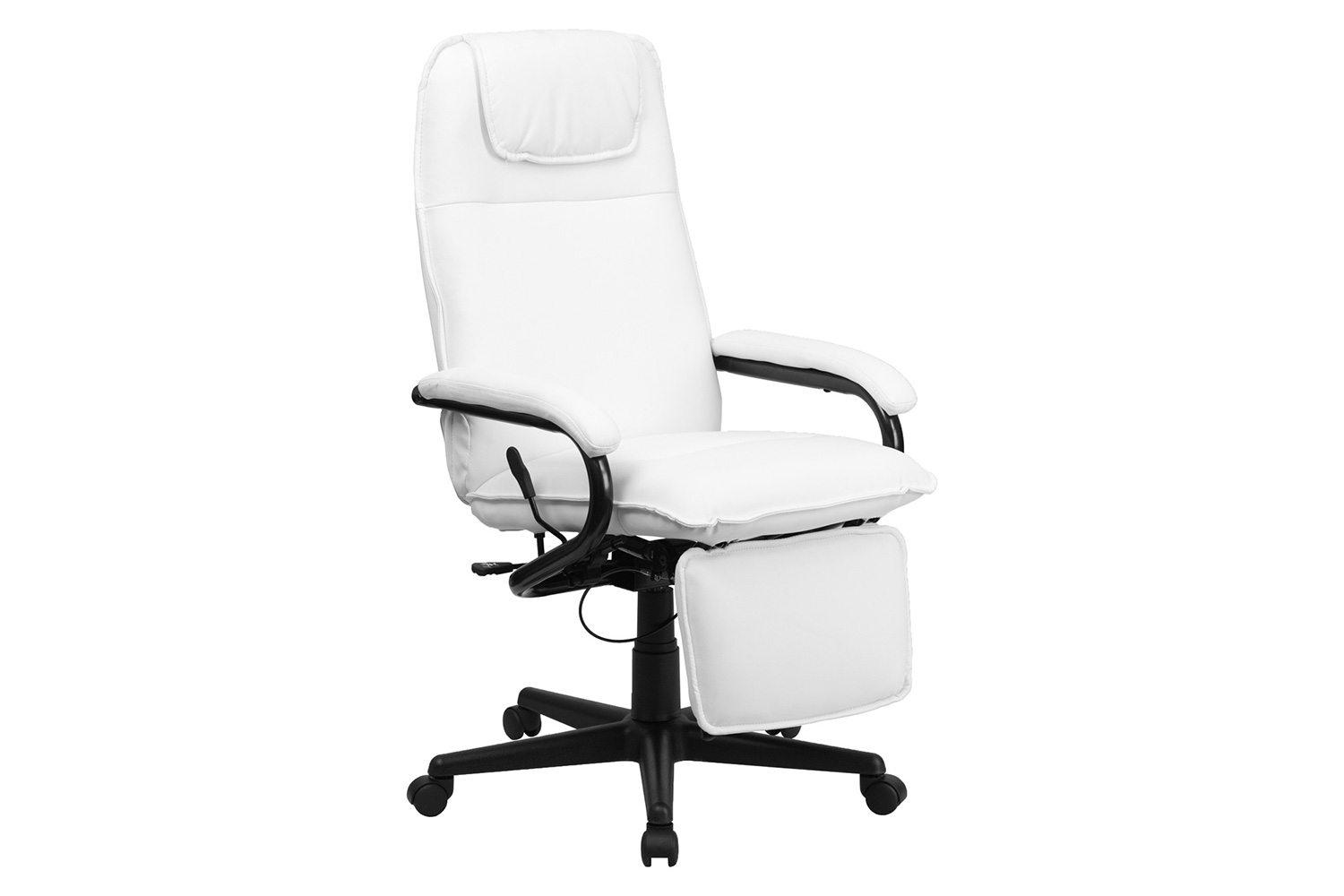 BLNK Robert LeatherSoft High-Back Executive Reclining Ergonomic Swivel Office Chair with Arms