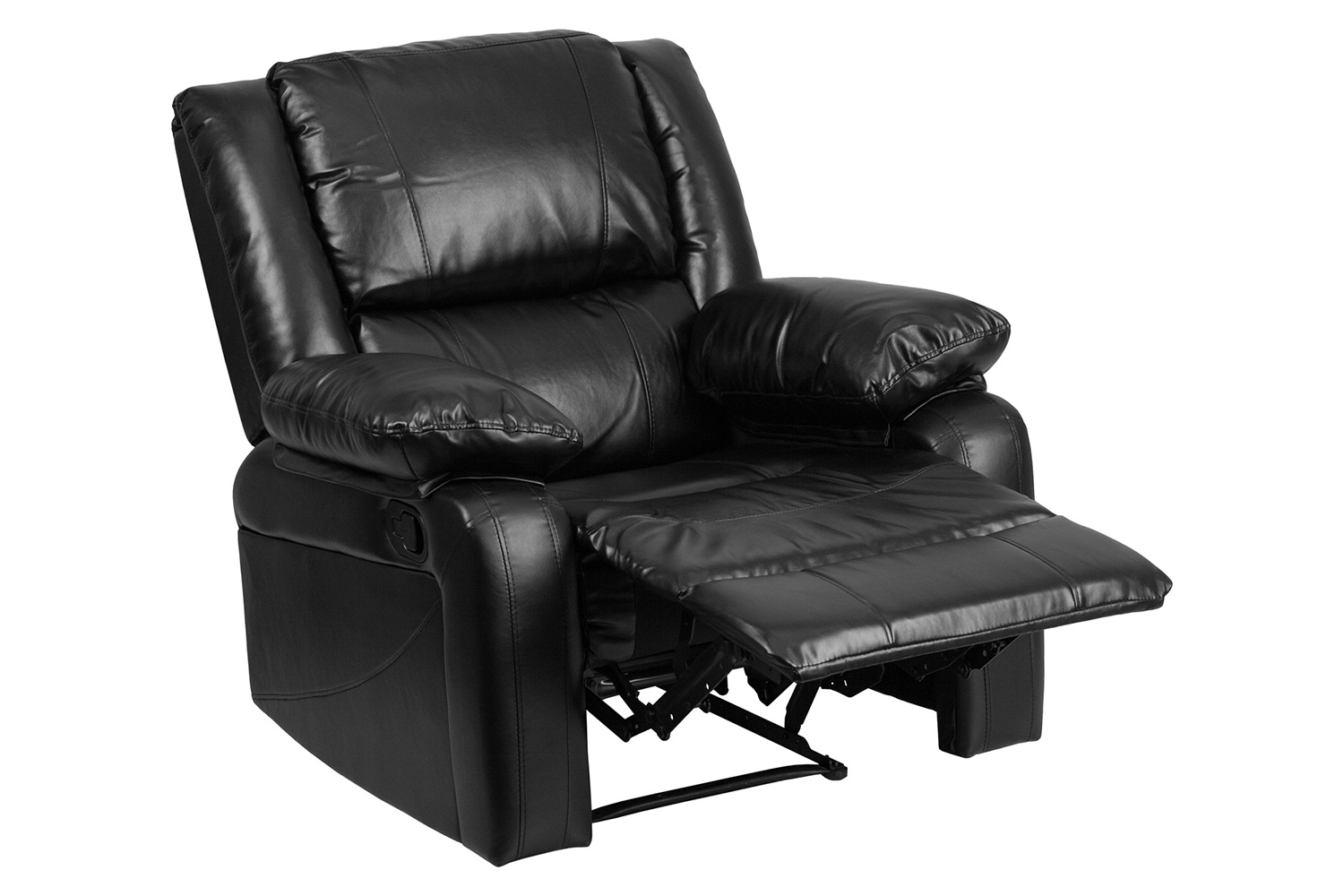 BLNK Harmony Series LeatherSoft Recliner - Black