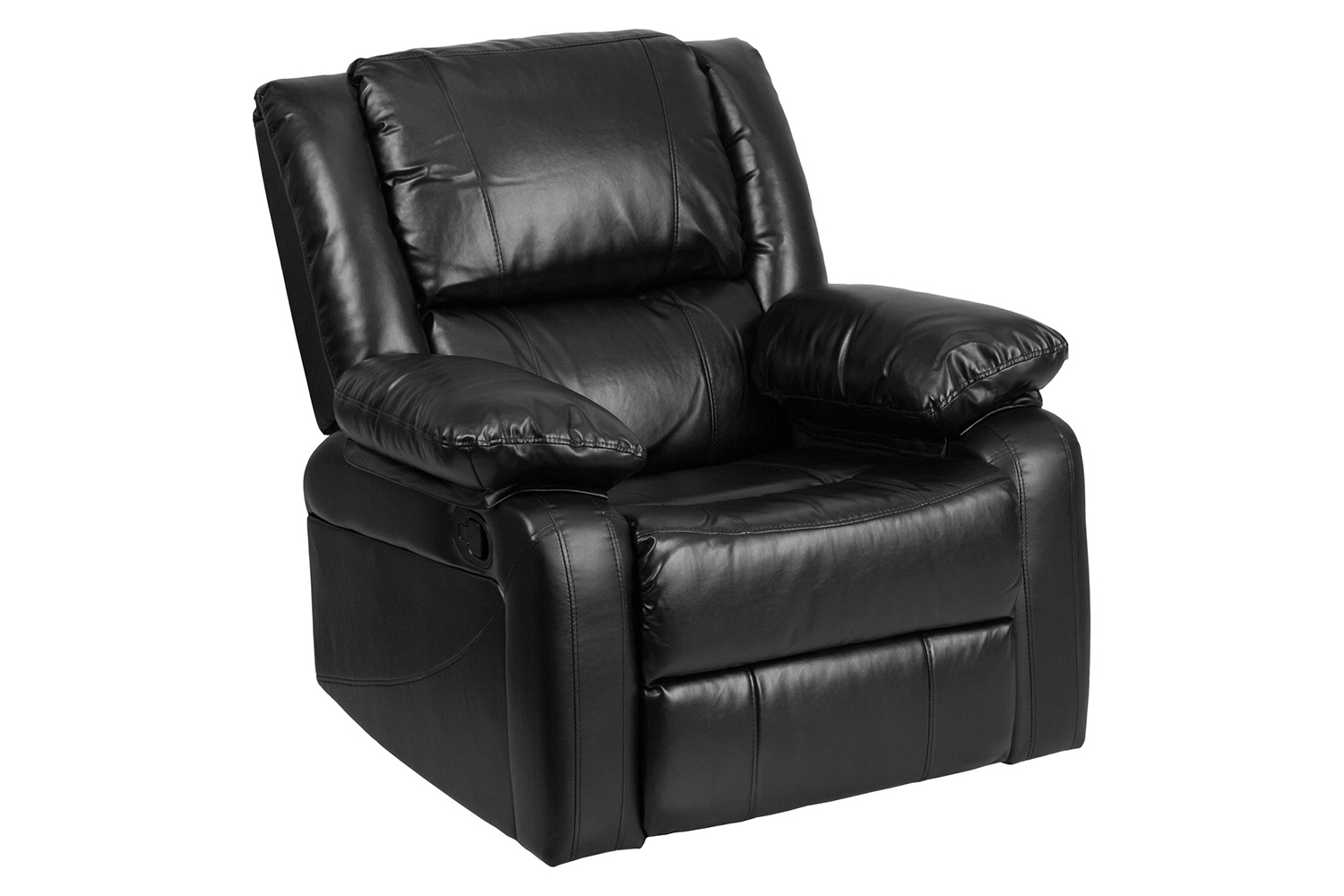 BLNK Harmony Series LeatherSoft Recliner - Black