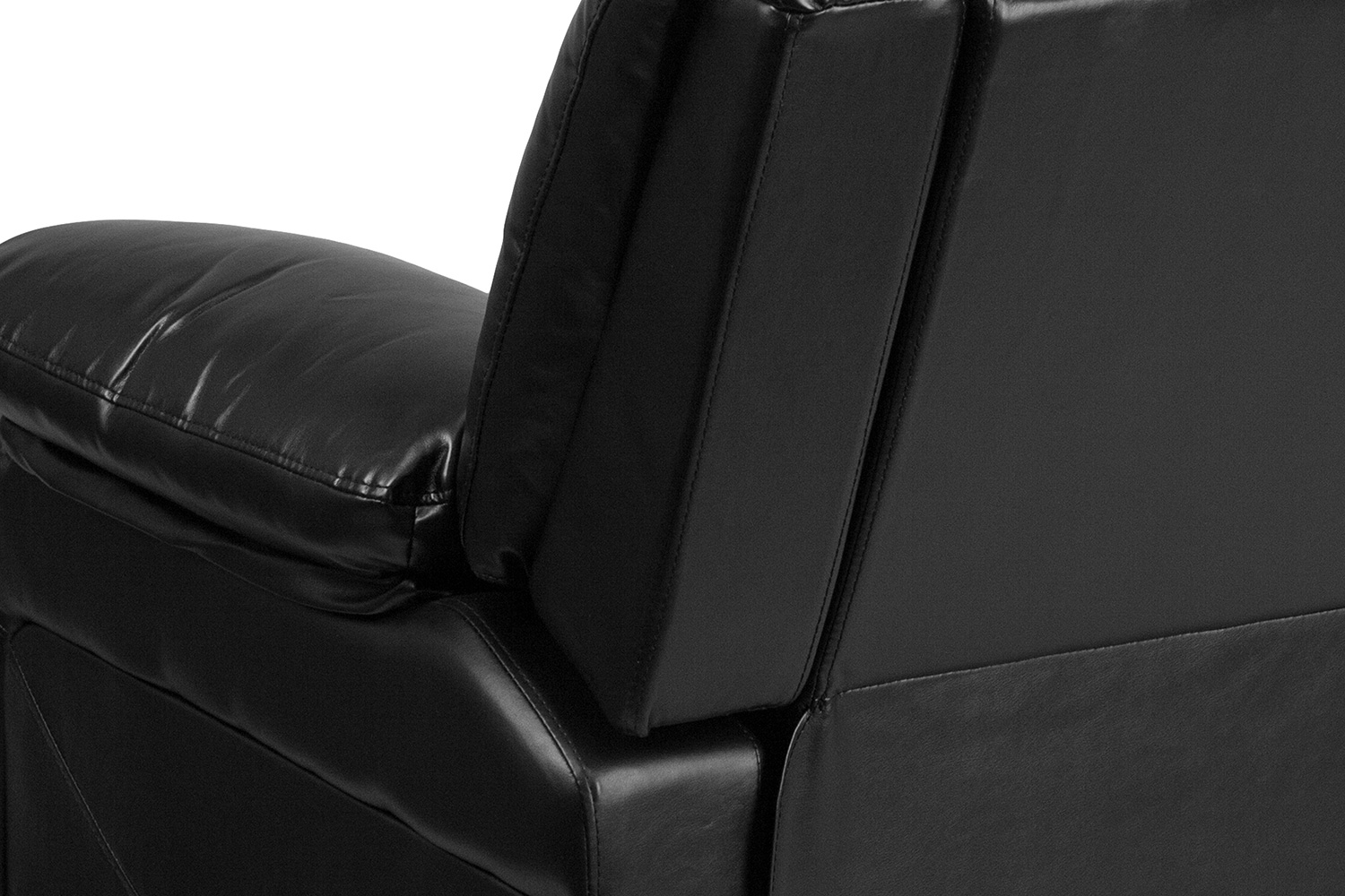 BLNK Harmony Series LeatherSoft Recliner - Black