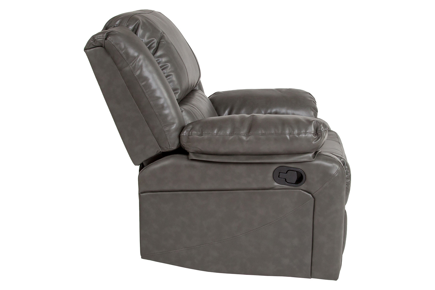 BLNK Harmony Series LeatherSoft Recliner - Gray